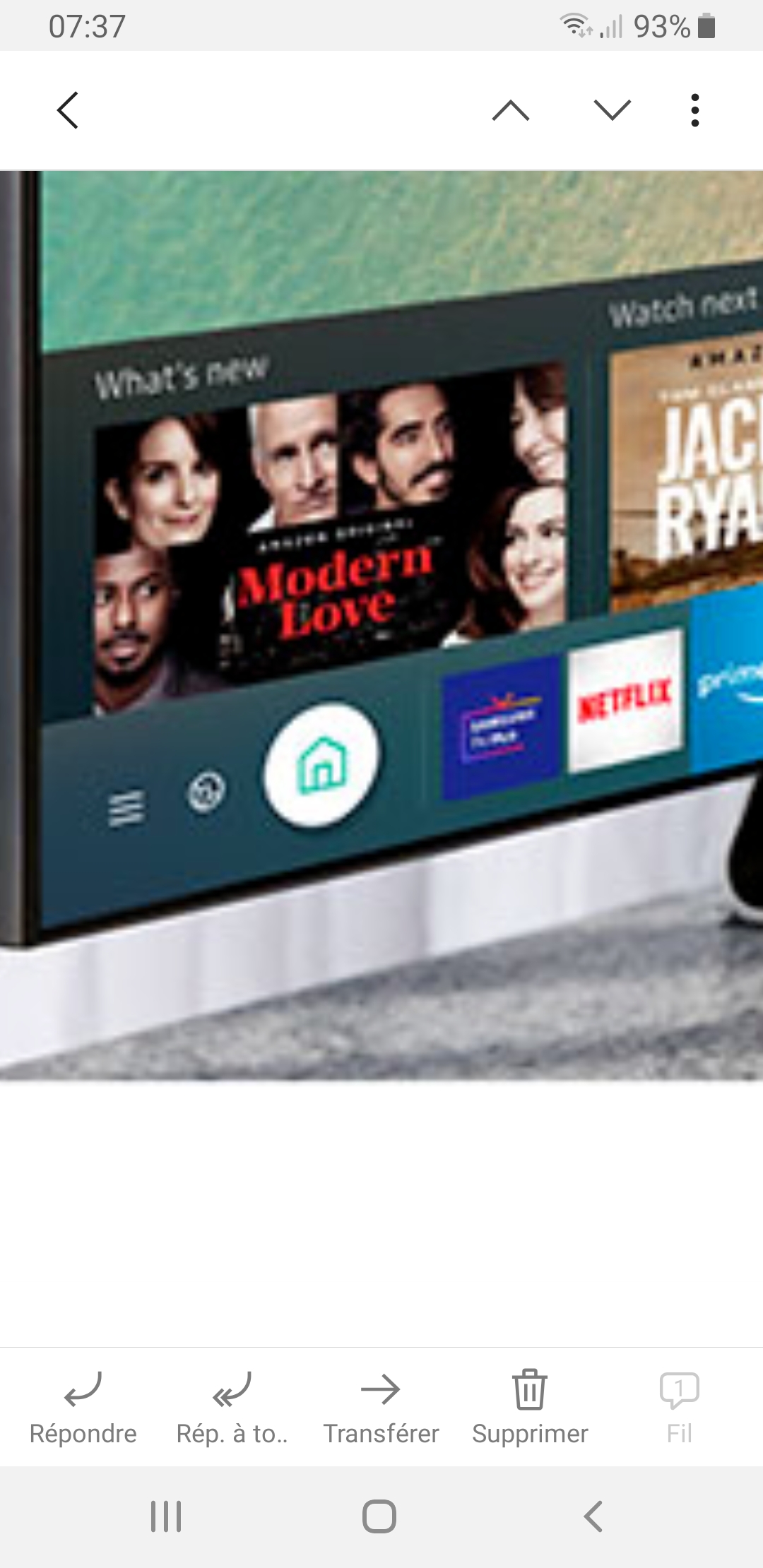 comment supprimer la publicité smart TV - Samsung Community