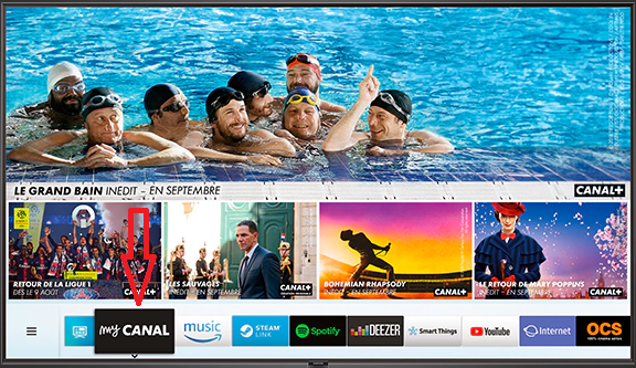 Comment activer myCANAL sur ma Samsung Smart TV] (Pour un client déjà  abonné) - Samsung Community