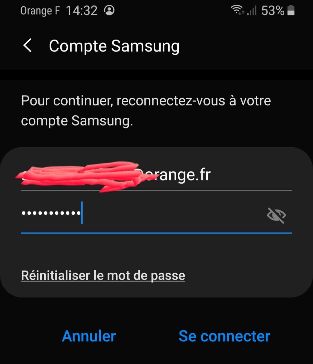 Je n'arrive pas à accepter les Conditions générales sur Smartphone - Samsung  Community
