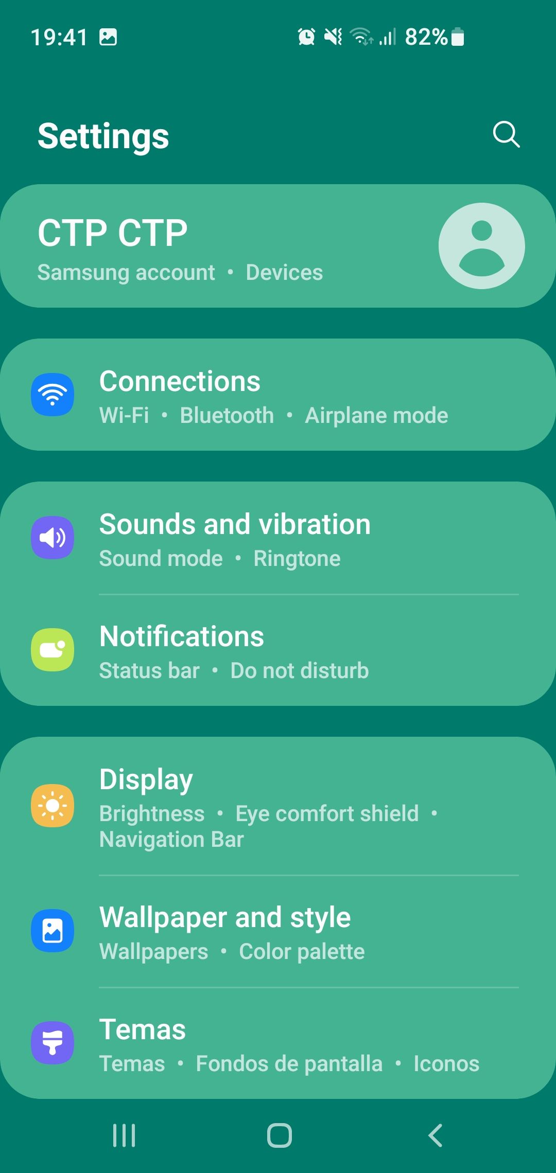 "AJUSTES EN INGLÉS" Samsung Community