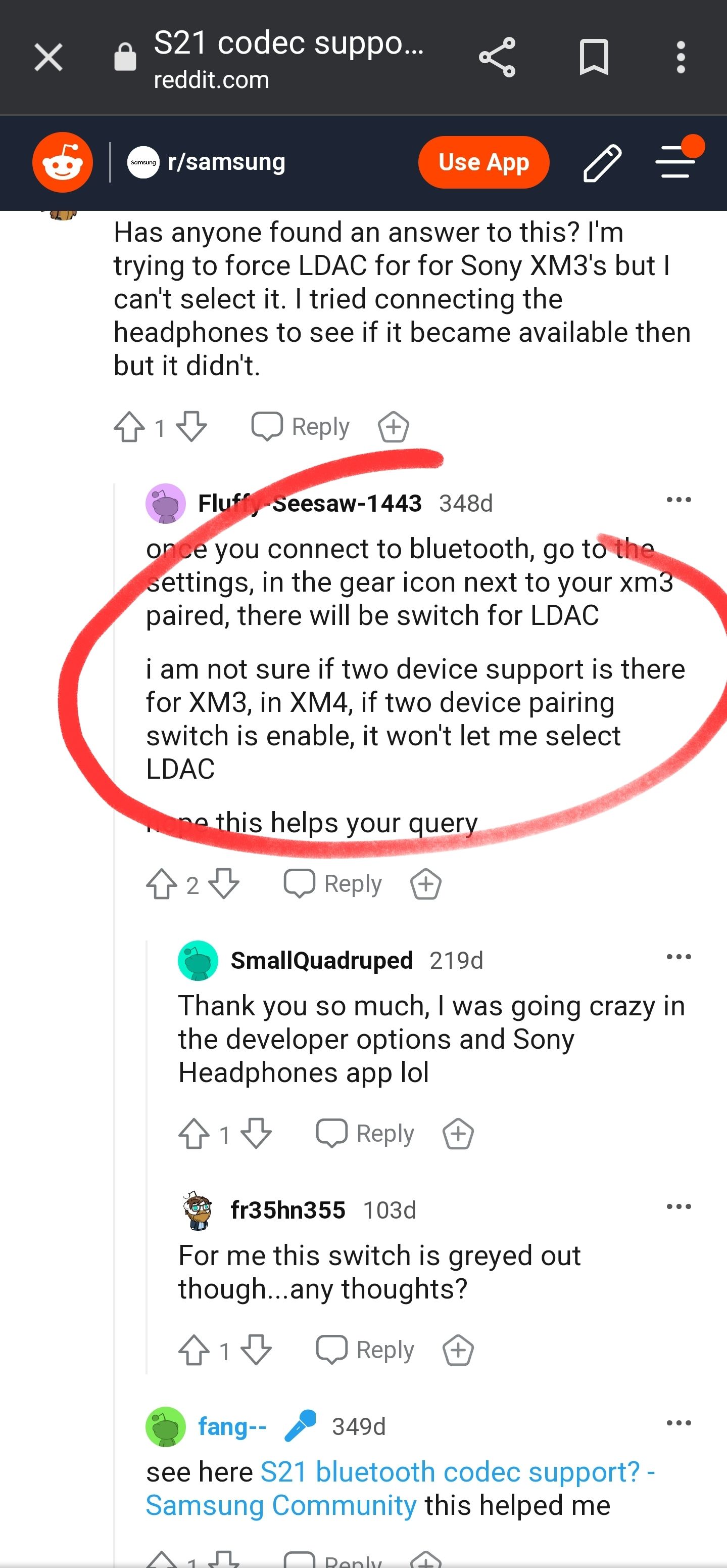 S21 bluetooth codec support? - Samsung Community