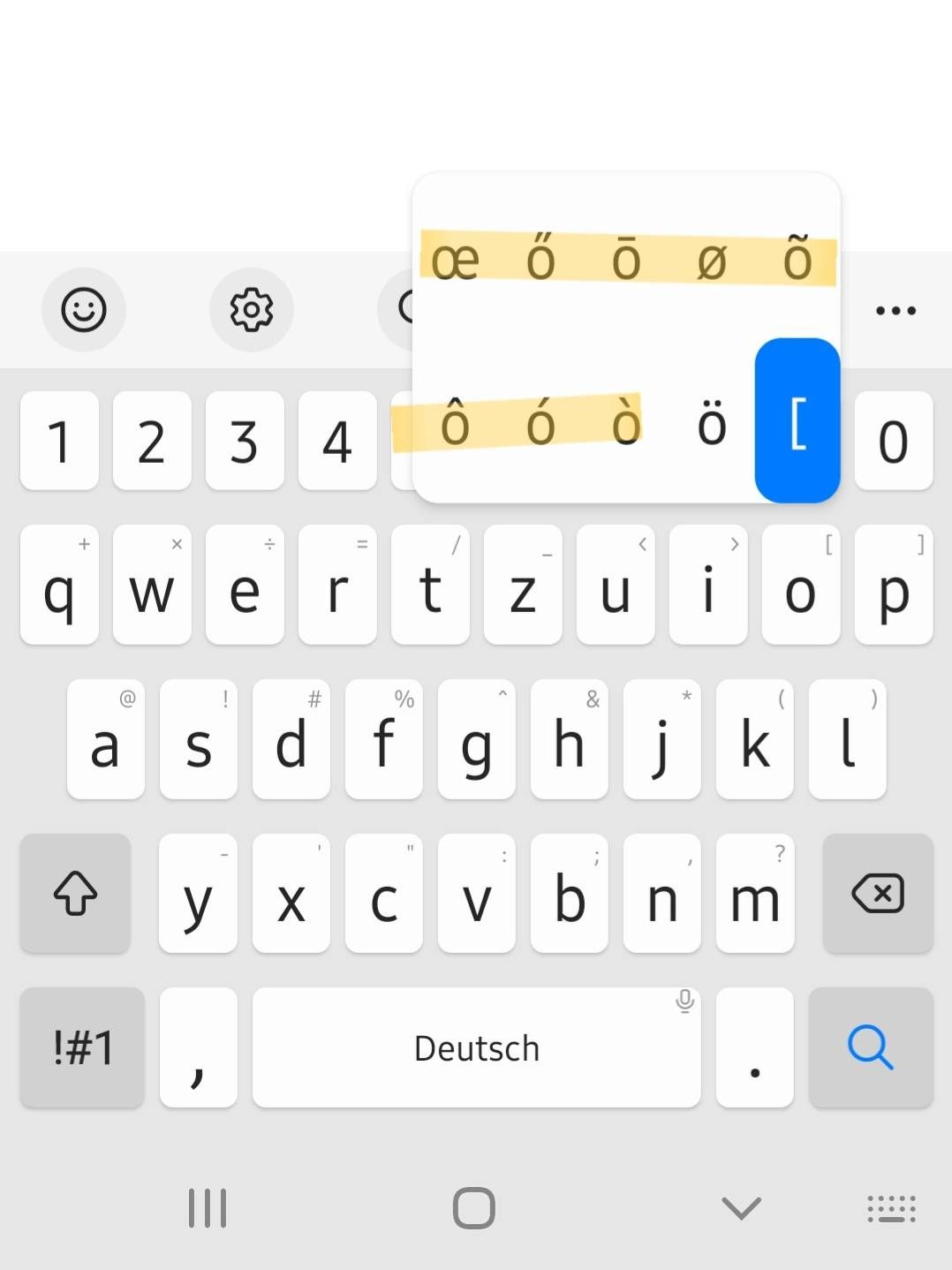 Sonderzeichen Samsung Tastatur - Samsung Community