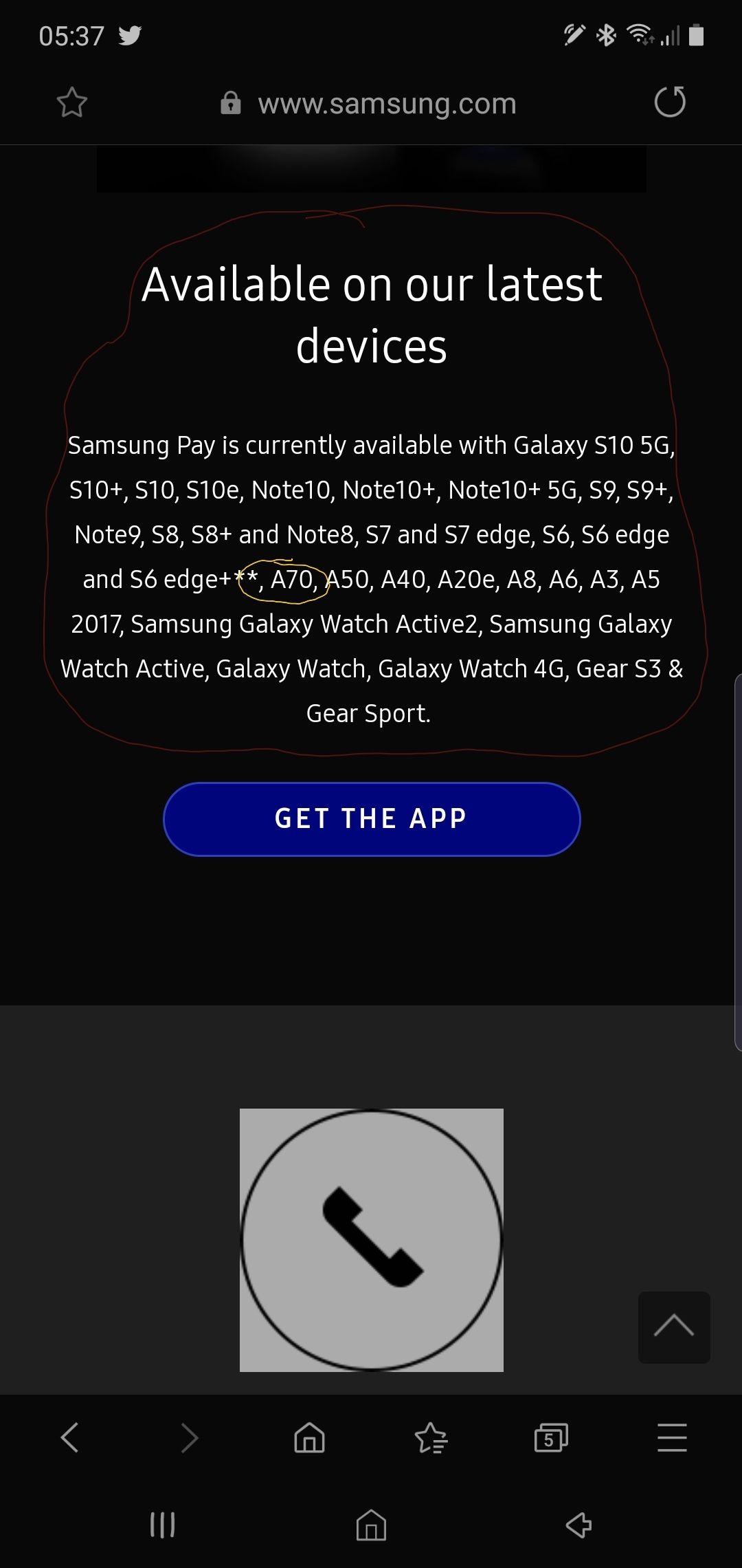 Samsung PAY on galaxy a70 - Samsung Community