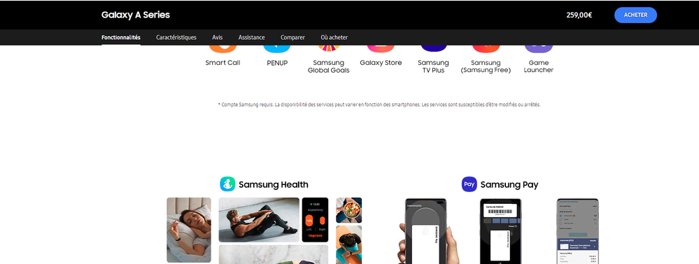 Résolu : Samsung Pay avec A22 5G - Samsung Community