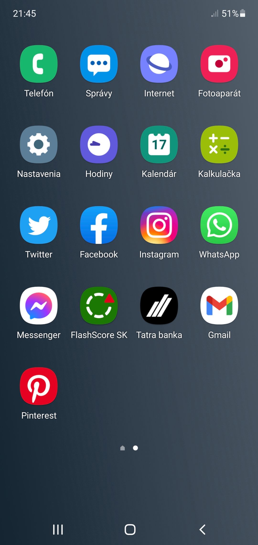 Aplikácie na domovskej obrazovke - Samsung Community