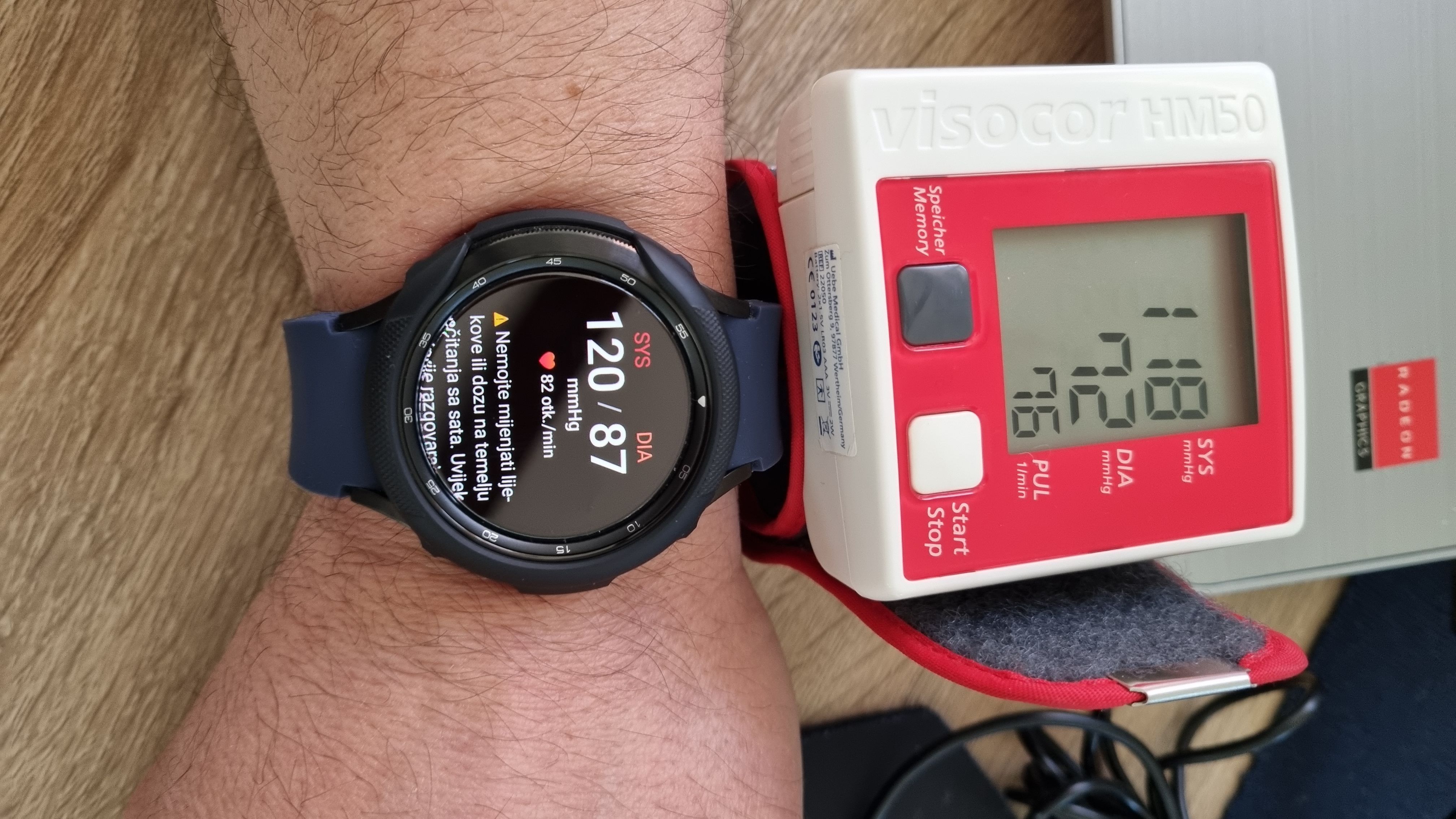 Blood pressure cheap on galaxy watch