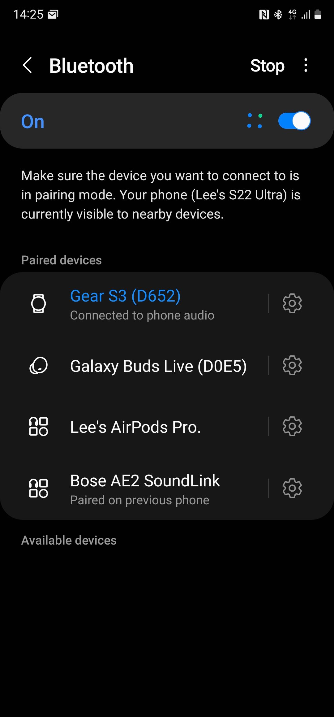 Galaxy S22 Ultra Bluetooth Pairing Issue - Samsung Community