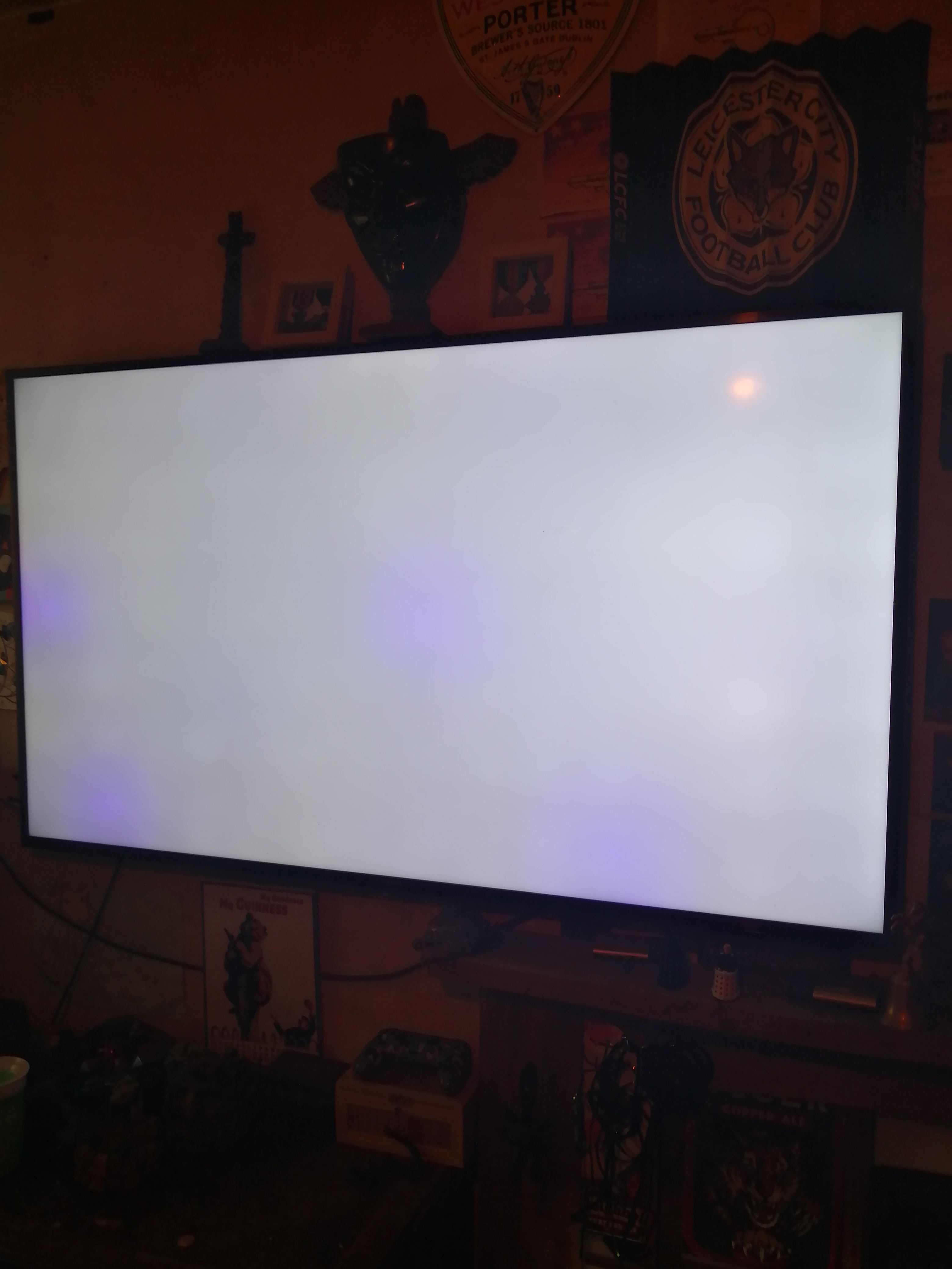 Purple patches on TV - Page 2 - Samsung Community
