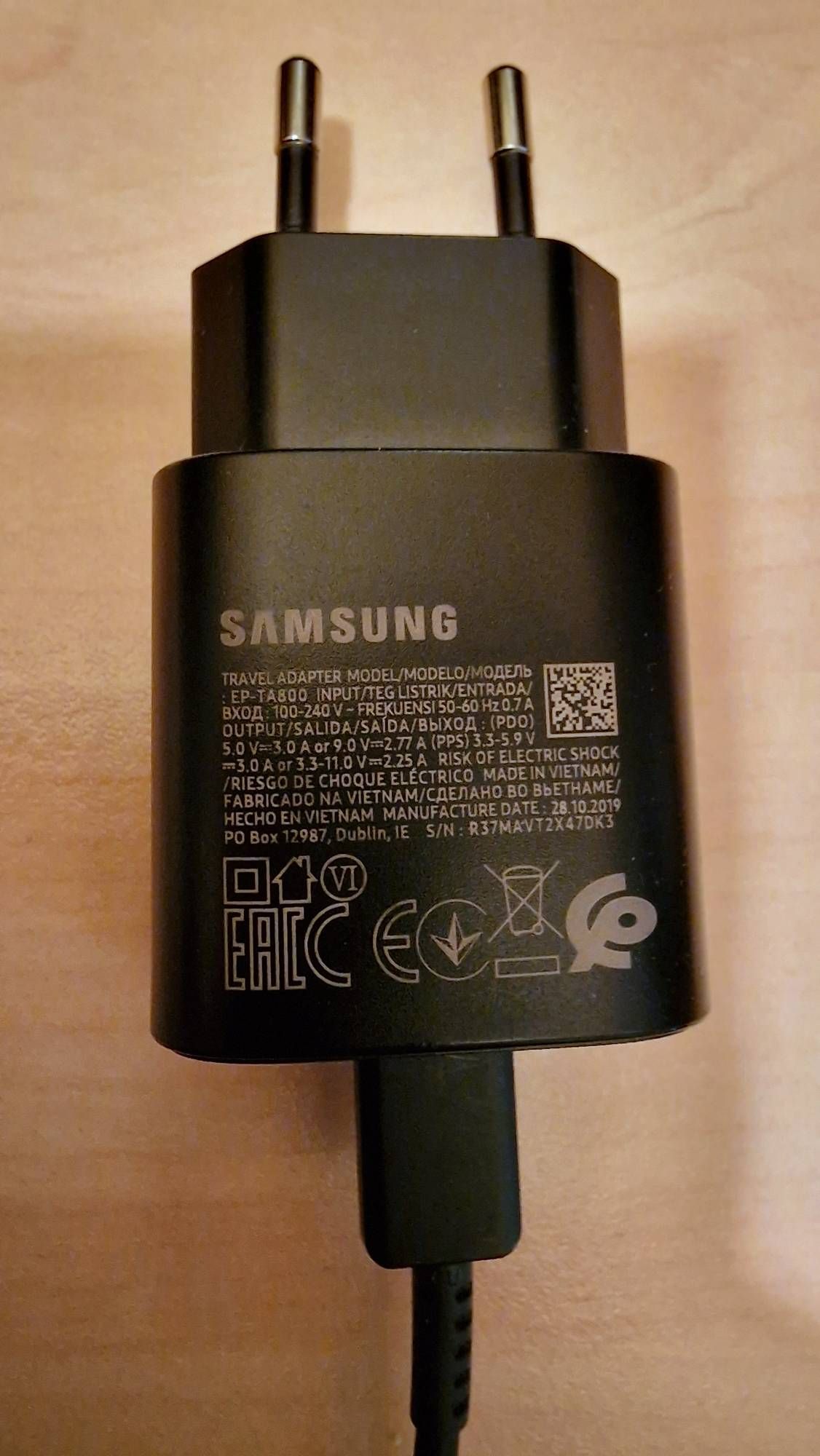 Chargeur original ou contrefaçon ? - Samsung Community