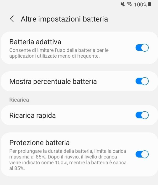 protezione batteria samsung tab s6 lite - Samsung Community