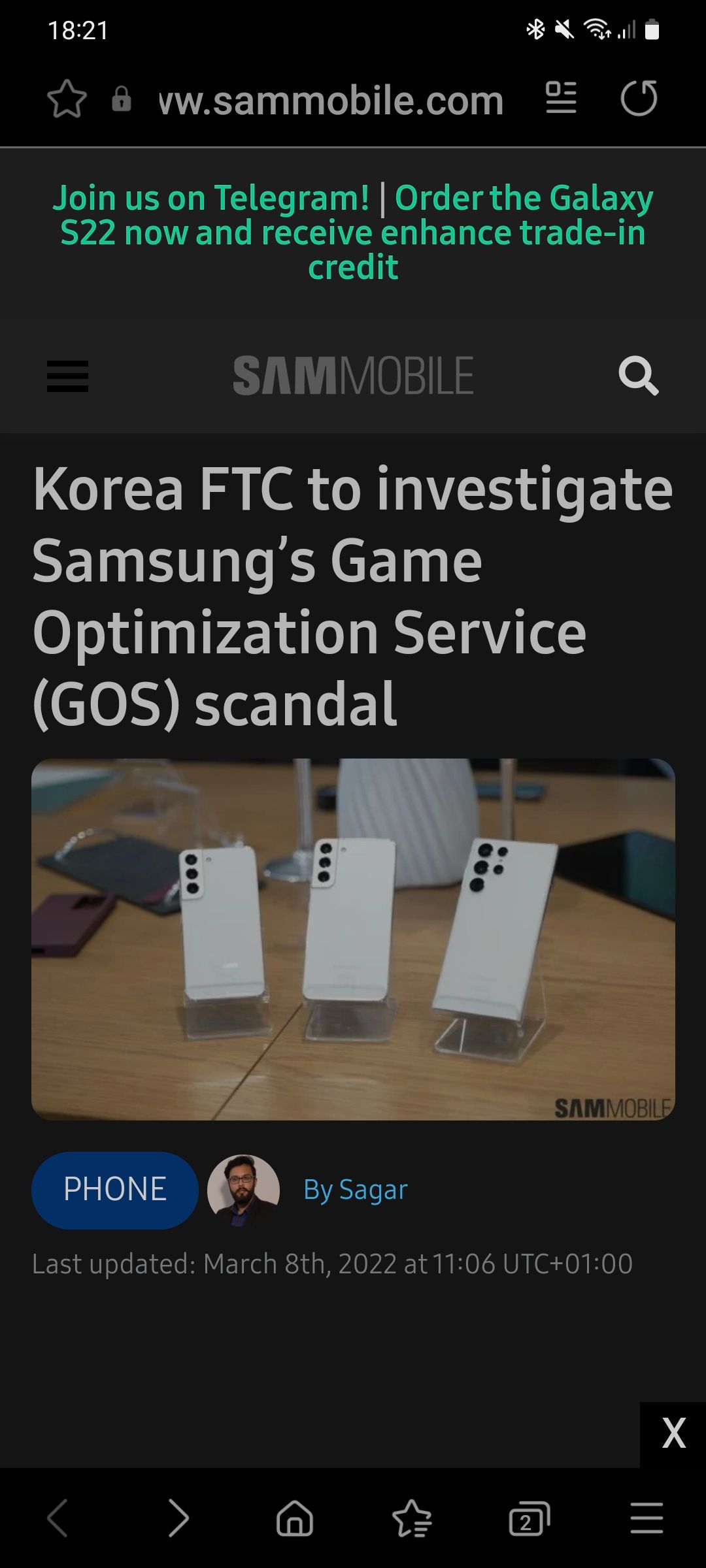 The Samsung Galaxy S22 Ultra is a lie