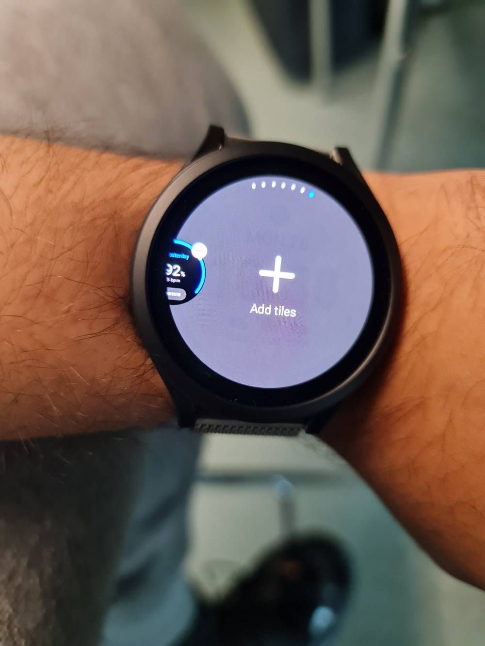 Screen burn on galaxy watch 4 Samsung Community