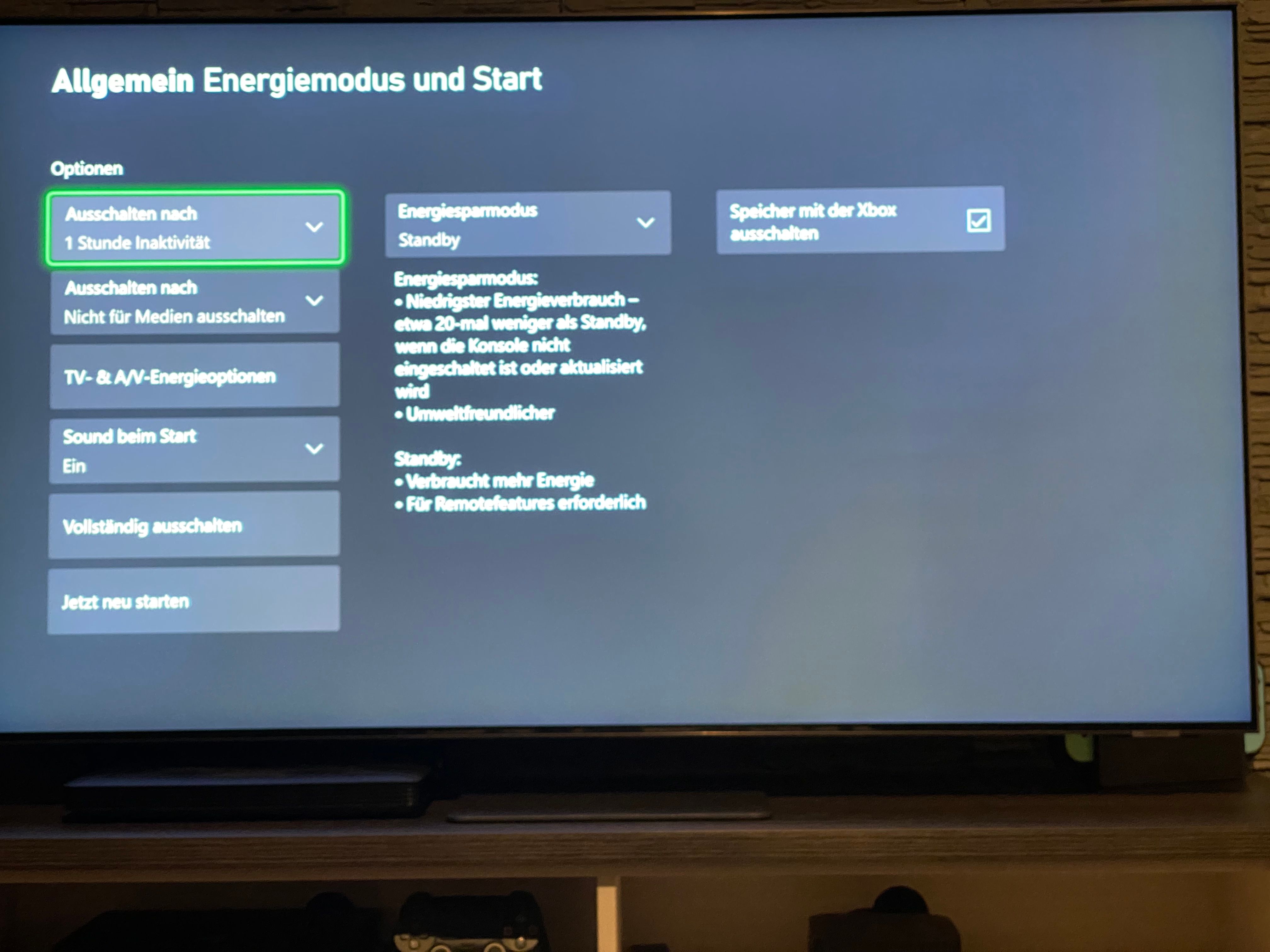 Qn95a Xbox SeriesX Flecken mit Lokalem Dimming - Samsung Community