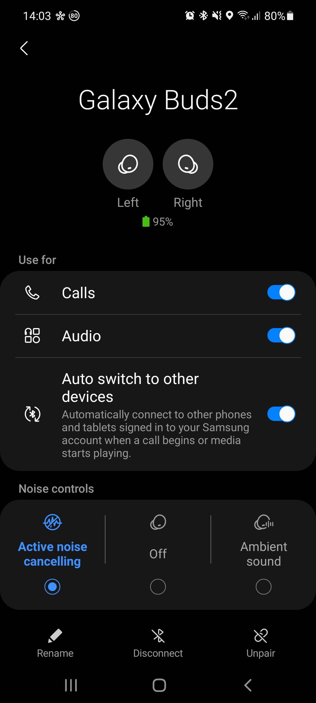 Gelöst Buds2 können nicht über Wearables App gesteuert werden
