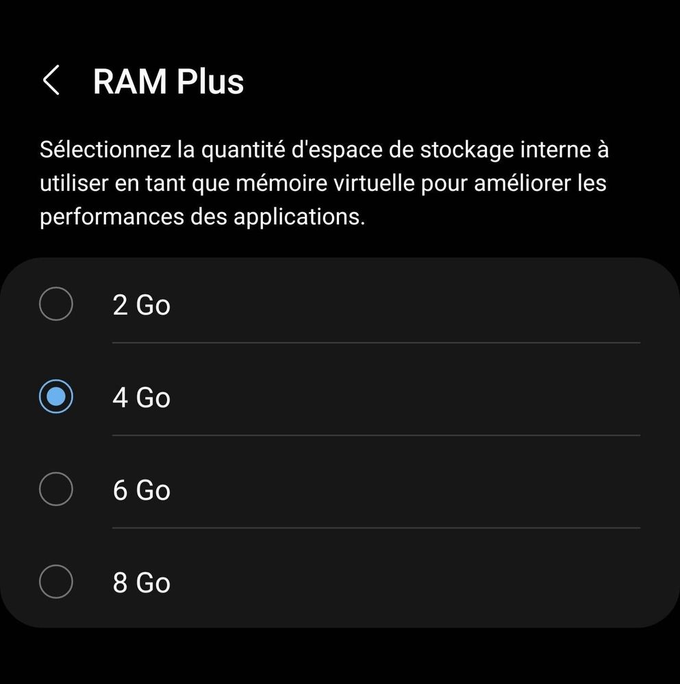 Résolu : RAM Plus, ca sert à quoi ? - Samsung Community