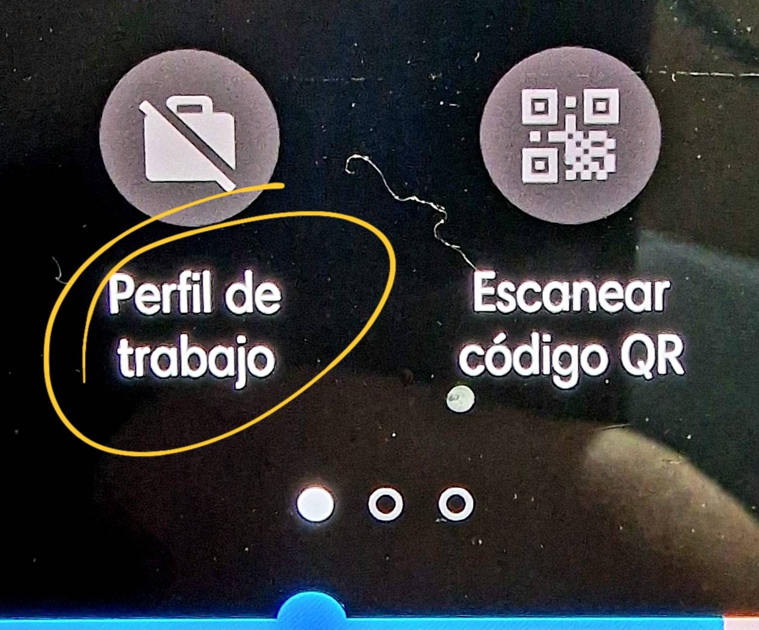 Solucionado: Perfil de trabajo? Ha desparecido? (SOLUCIONADO) - Samsung  Community