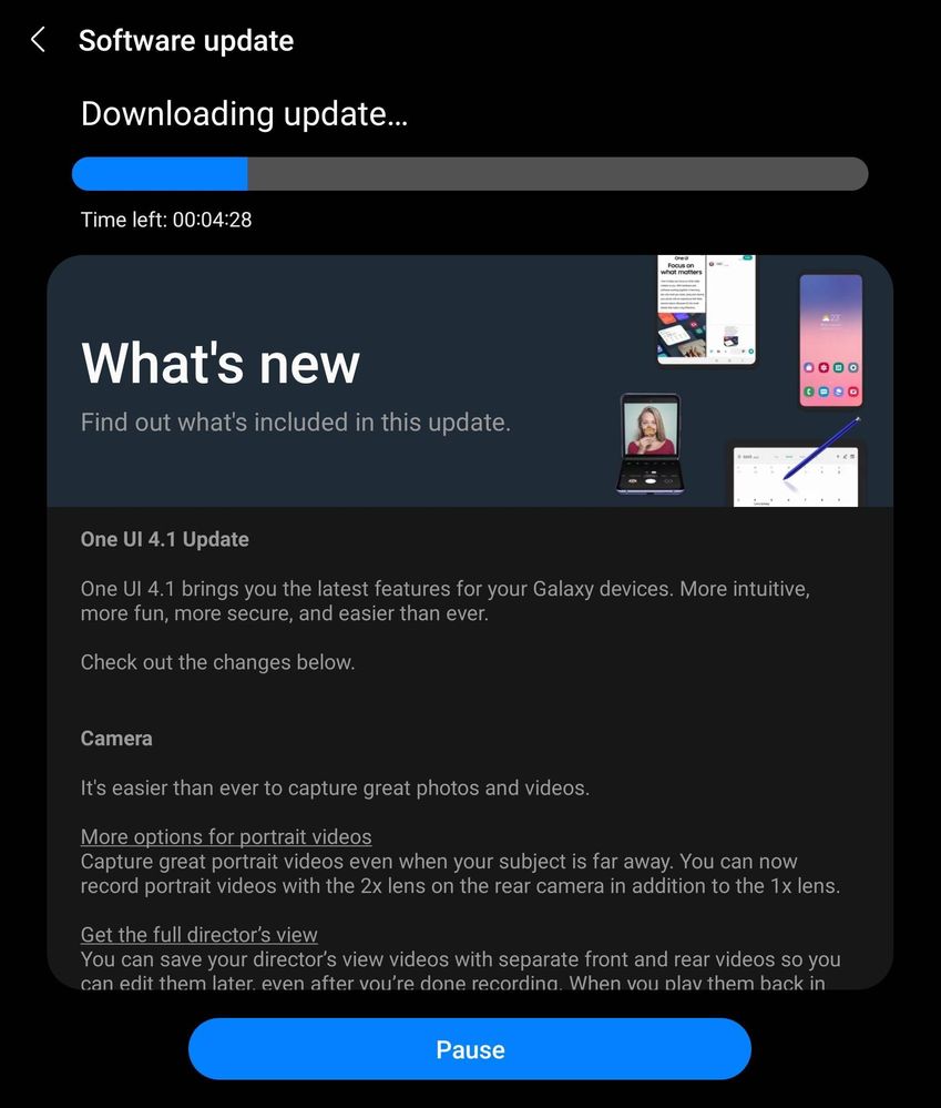 z fold 3 ai update