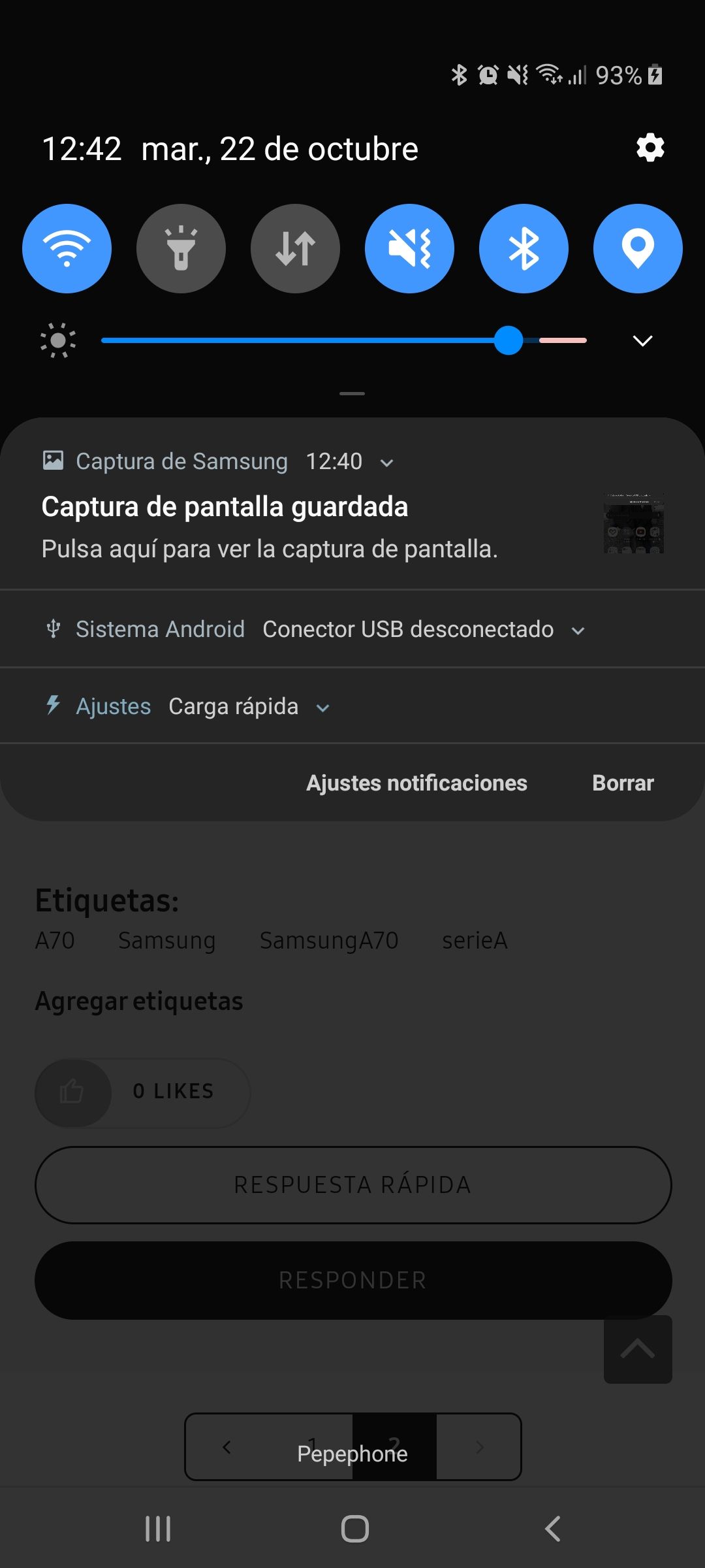 Solucionado: A70 la pantalla se enciende en cualquier momento con el movil  bloqueado - Samsung Community