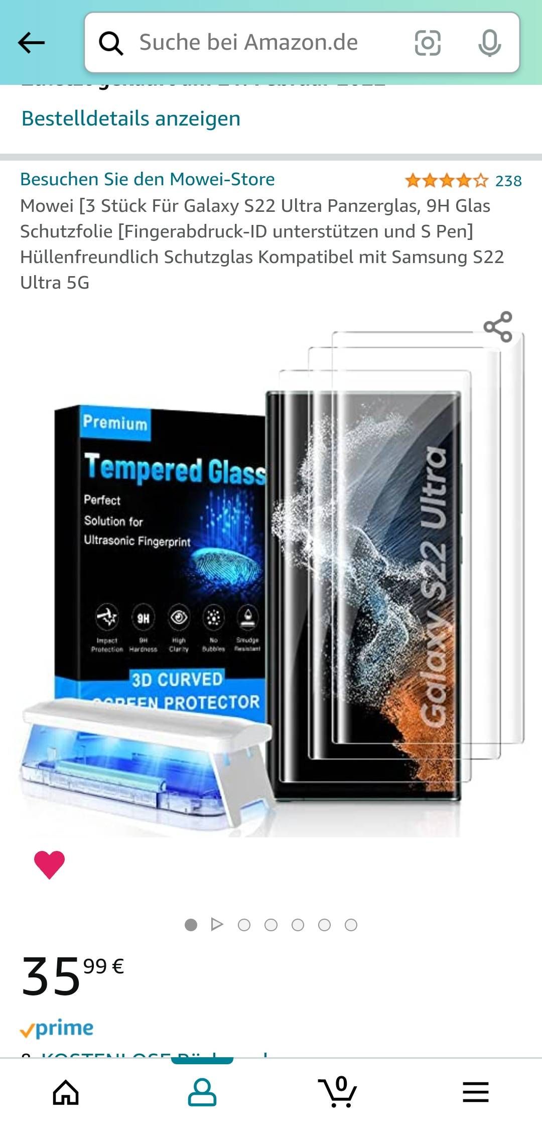 Glas bzw Panzerglas Schutz für S22 Ultra Display - Samsung Community