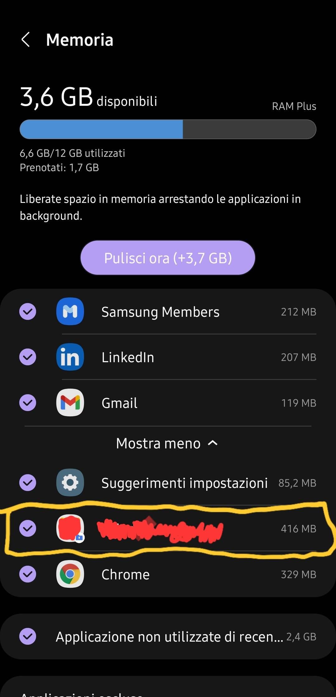 Area personale non è privata. Samsung Community
