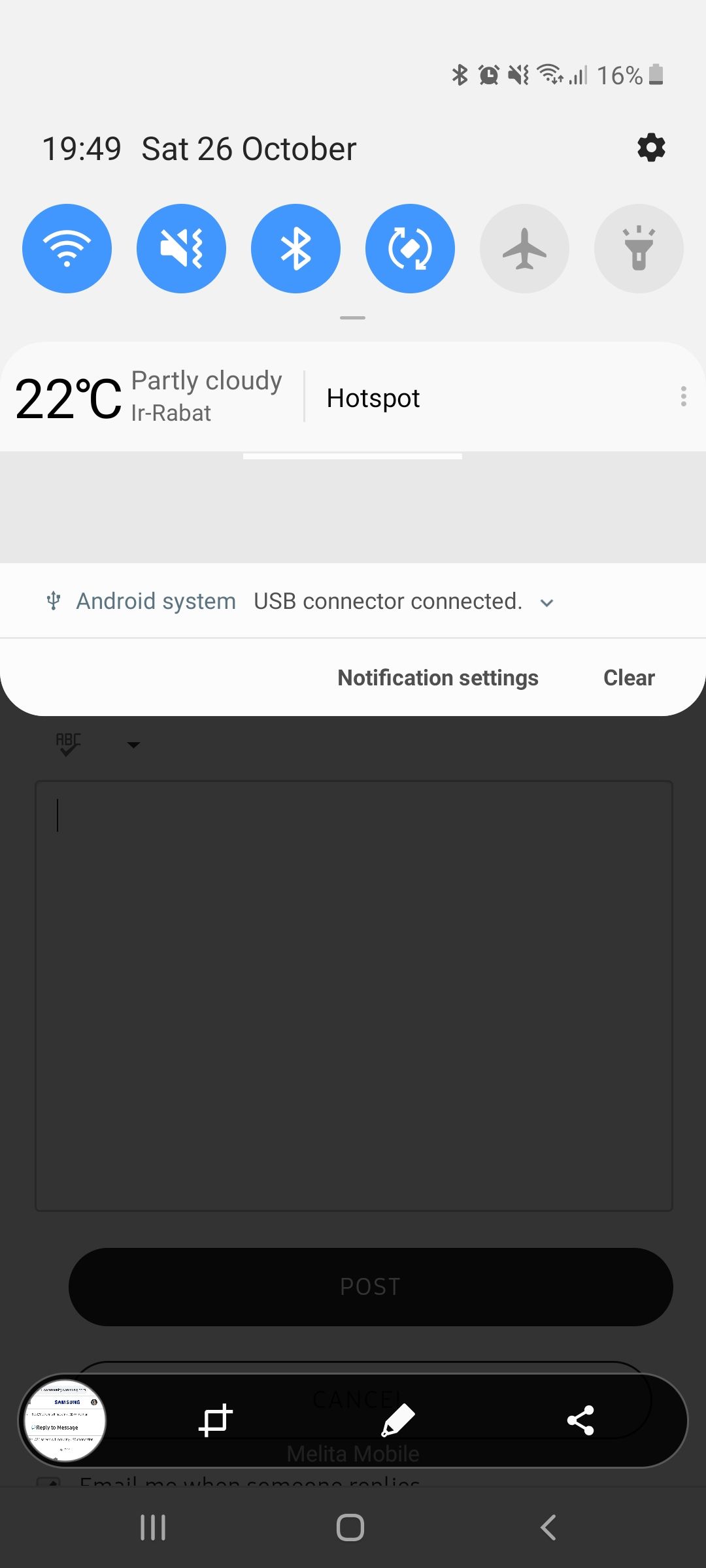 A70 screen will not dim/USB connection. - Samsung Community