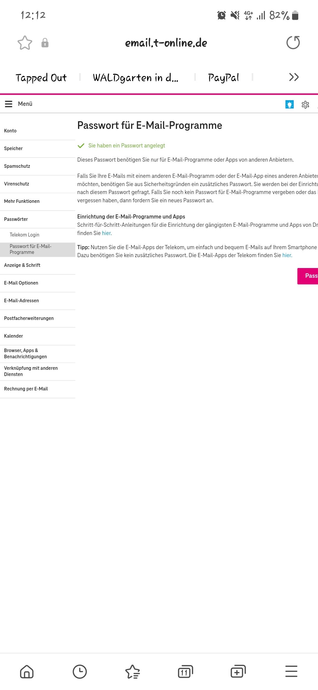 PROBLEME MIT T ONLINE EMAIL visual data 5
