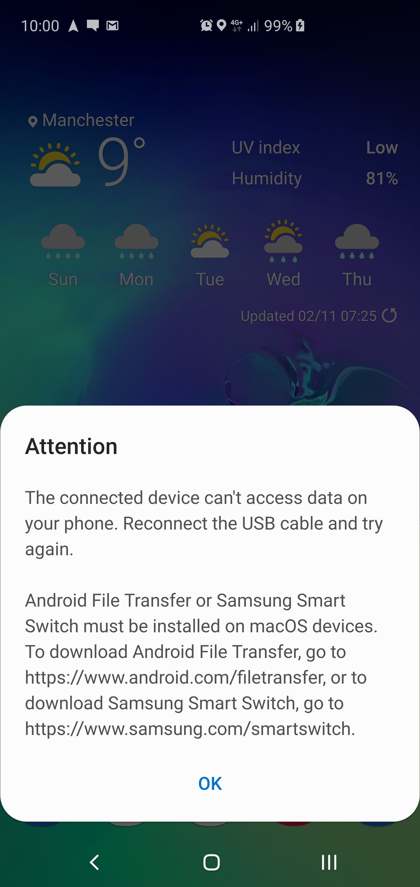 Why does usb do this every time i connect to it - Samsung Community