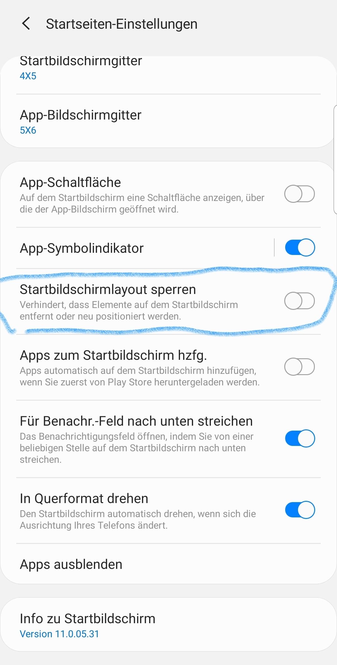 Samsung Galaxy S8 deinstallieren von Apps über den Home Screen funktioniert nicht mehr Samsung