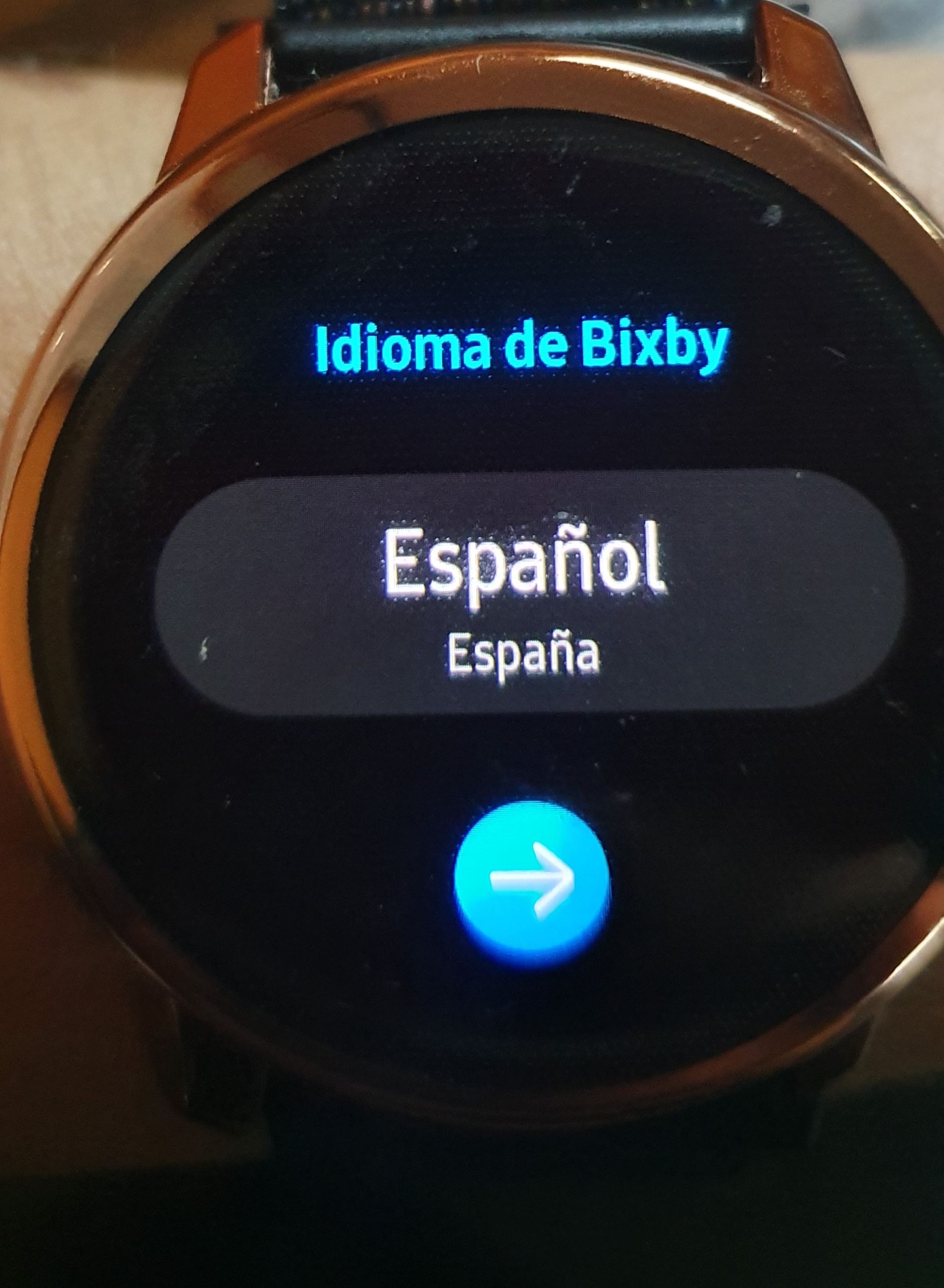 Samsung hot sale smartwatch bixby