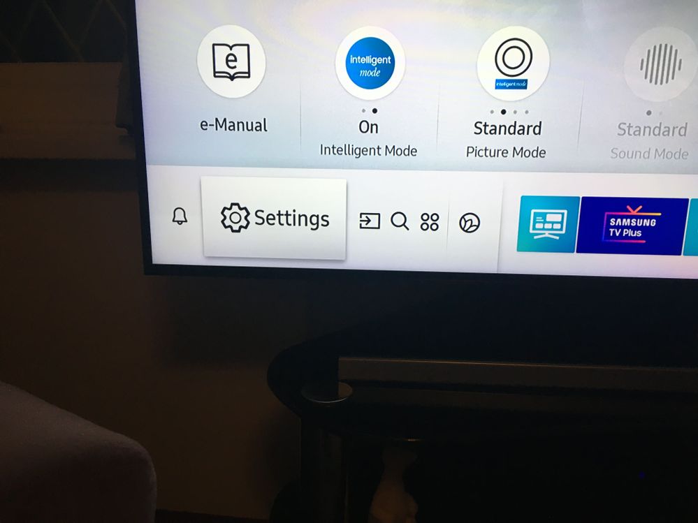 Then select settings and tune each one