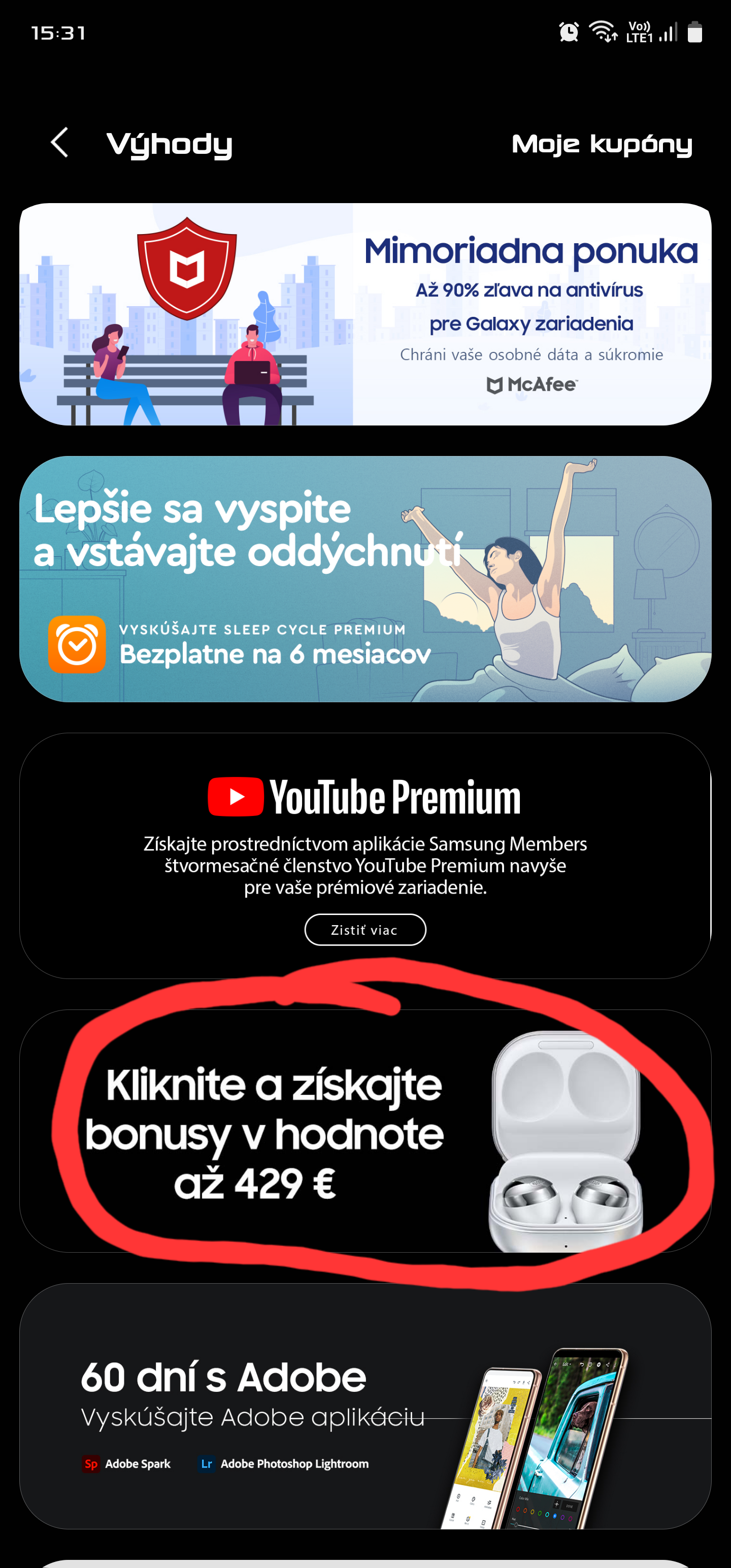 Voucher Samsung Community