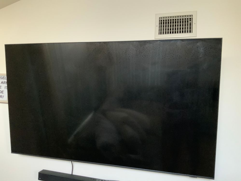 New QLED cleaning gone wrong - Samsung Community