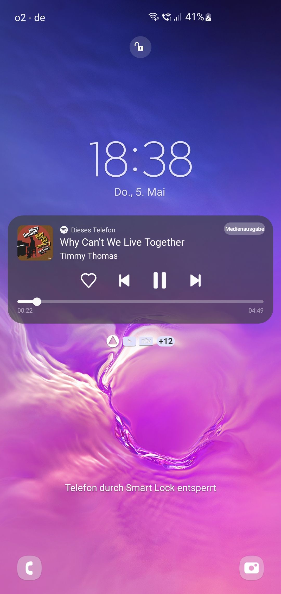 Media Player auf Sperrbildschirm (Gelöst) Samsung Community