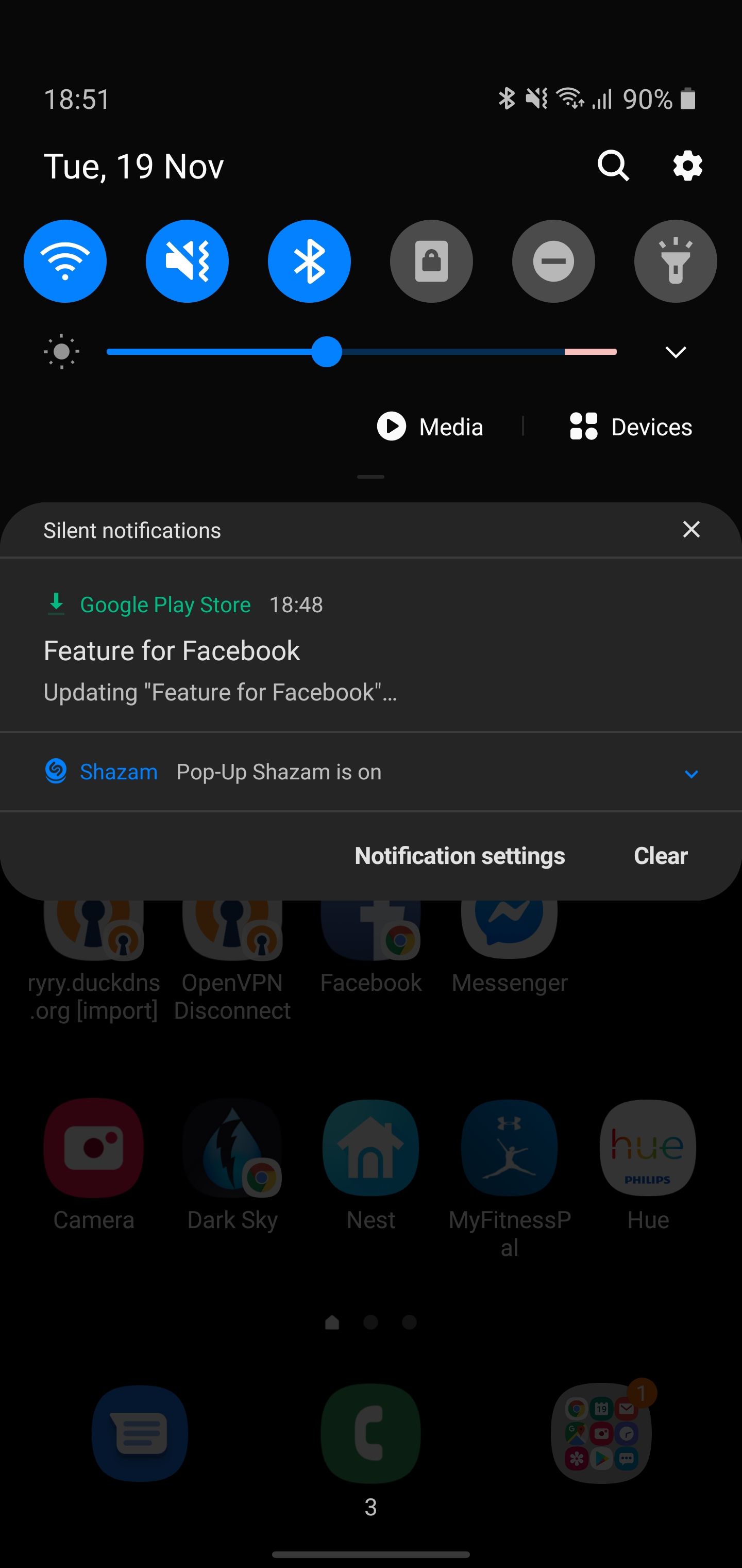 Solved: Facebook feature update notification. - Samsung Community