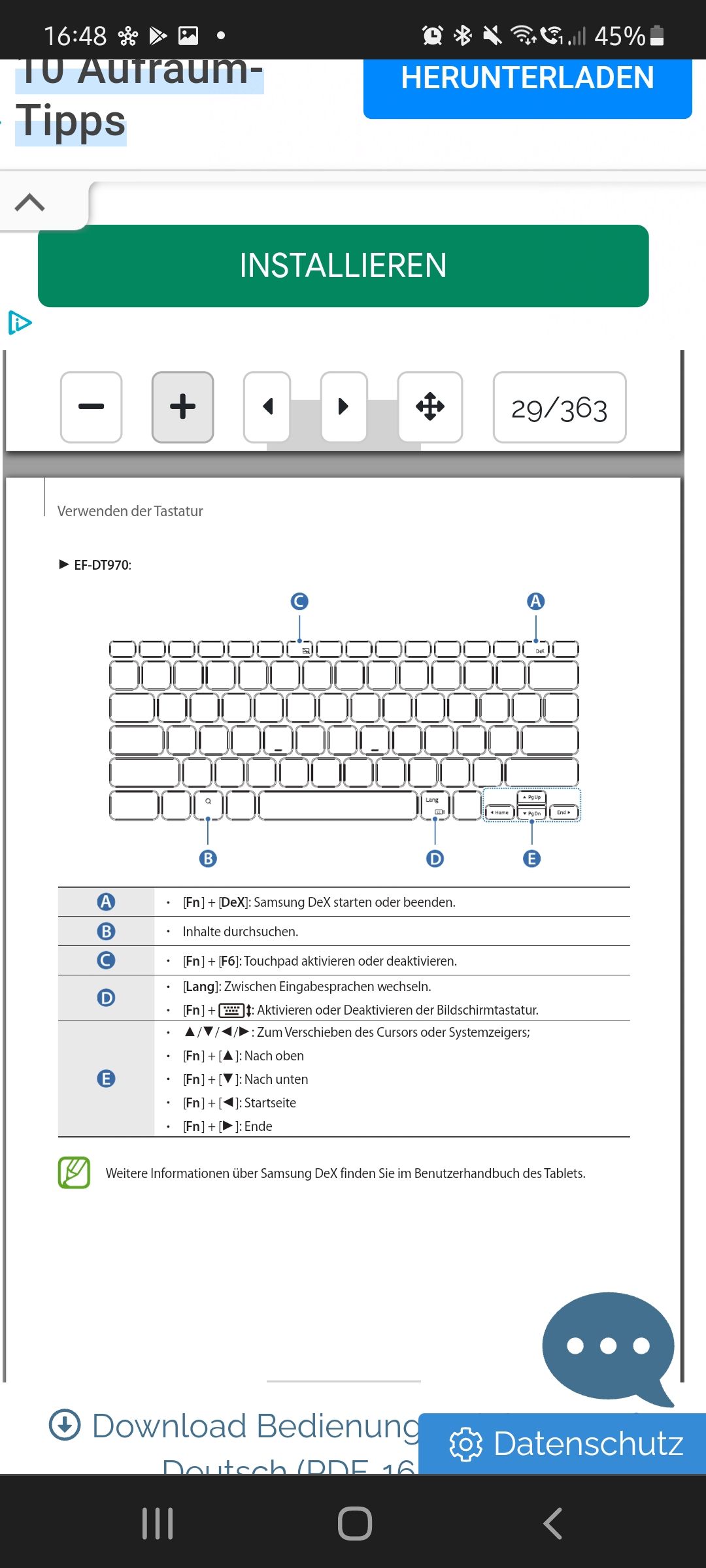 Bluetooth Maus mit dem Tablet verbinden Samsung Community