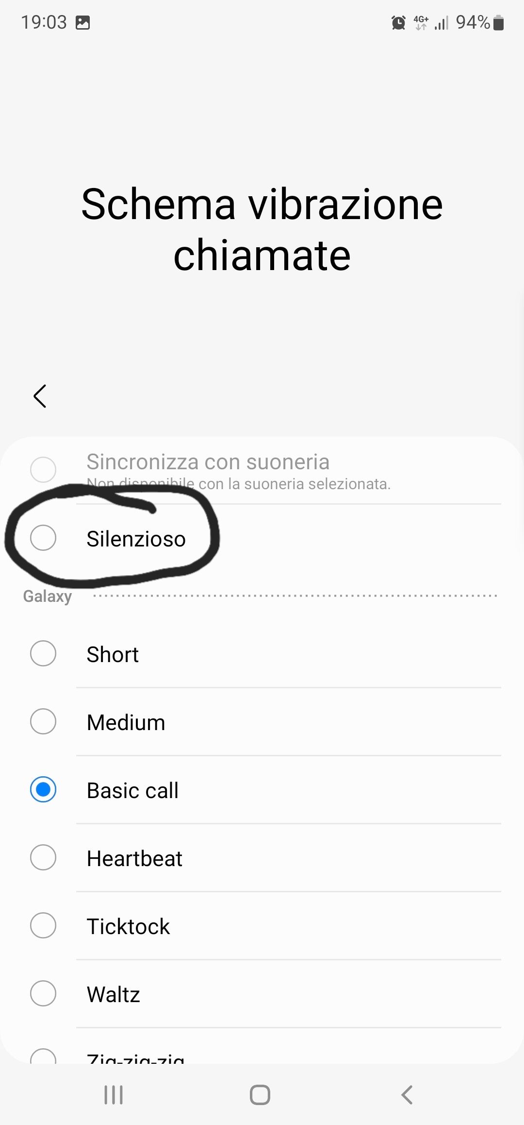 Vibrazione Samsung Community