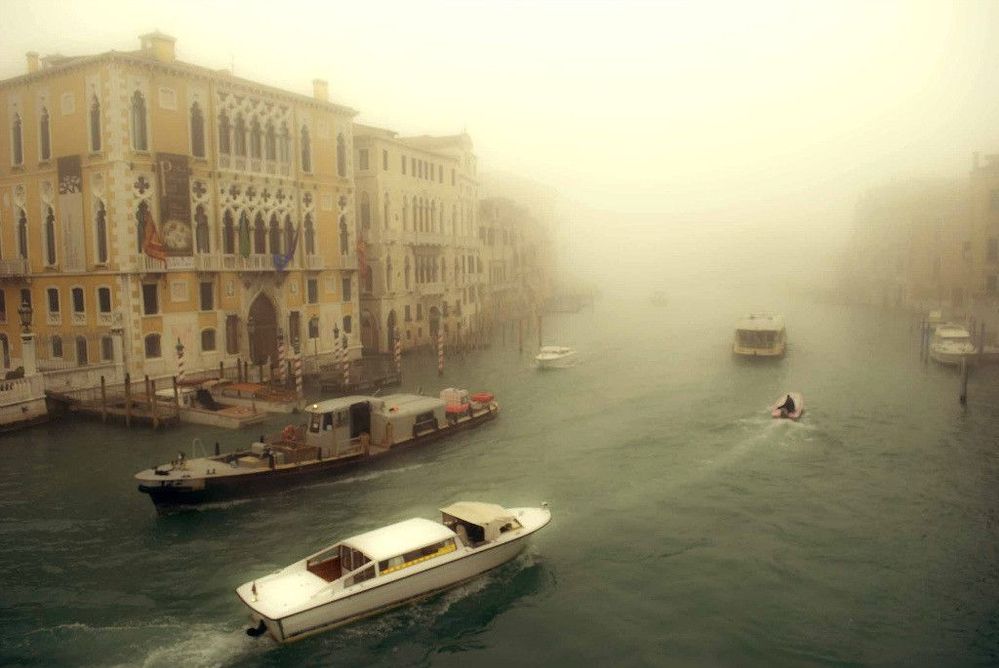 Fog in Venice #beige