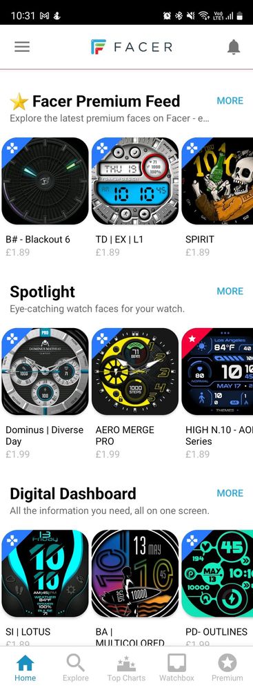 Samsung gear s store faces