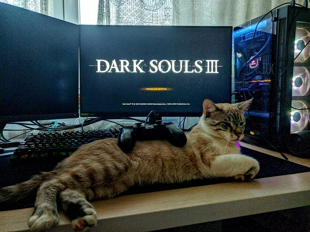 Dark Souls 3 este jocul meu preferat. Am murit de sute de ori, nu am spus  ca sunt si bun la el 😅. - Samsung Community