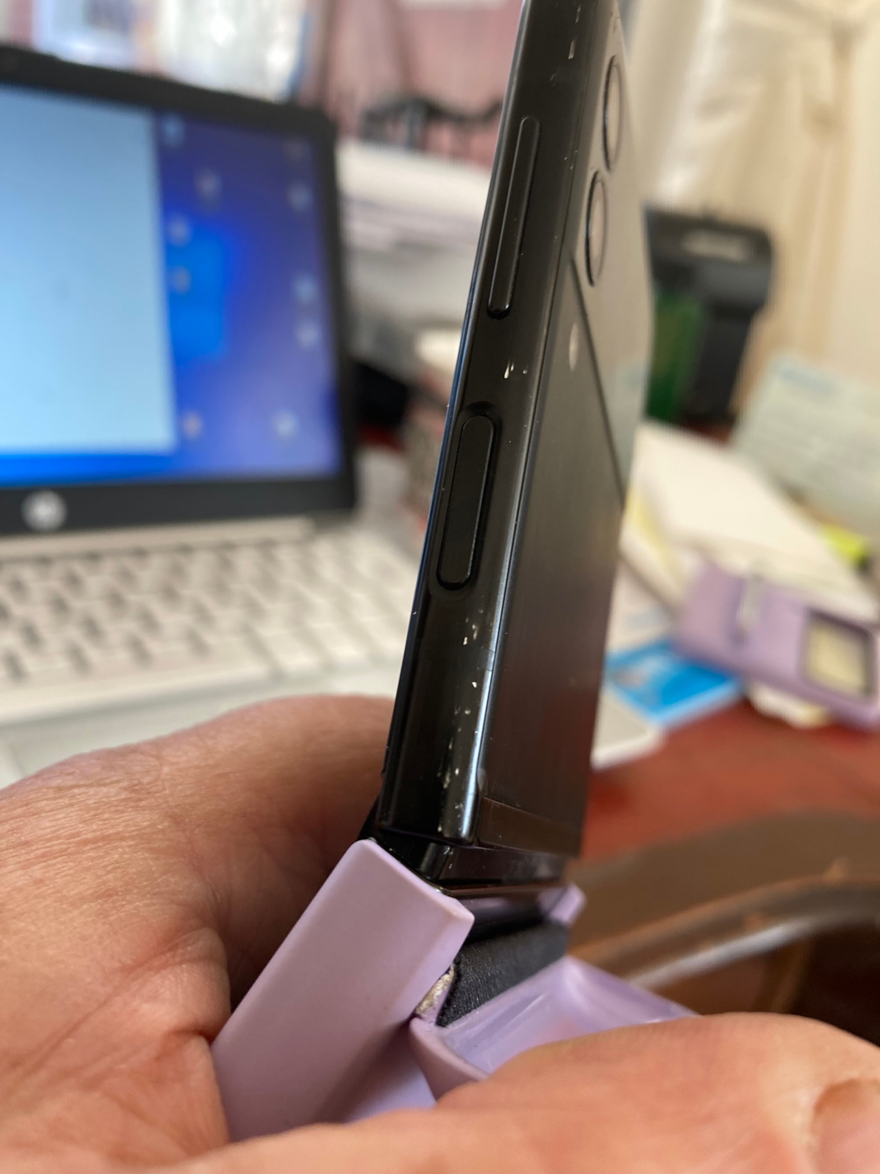 Z Flip 3 Screen Cracked along fold!! Samsung Community