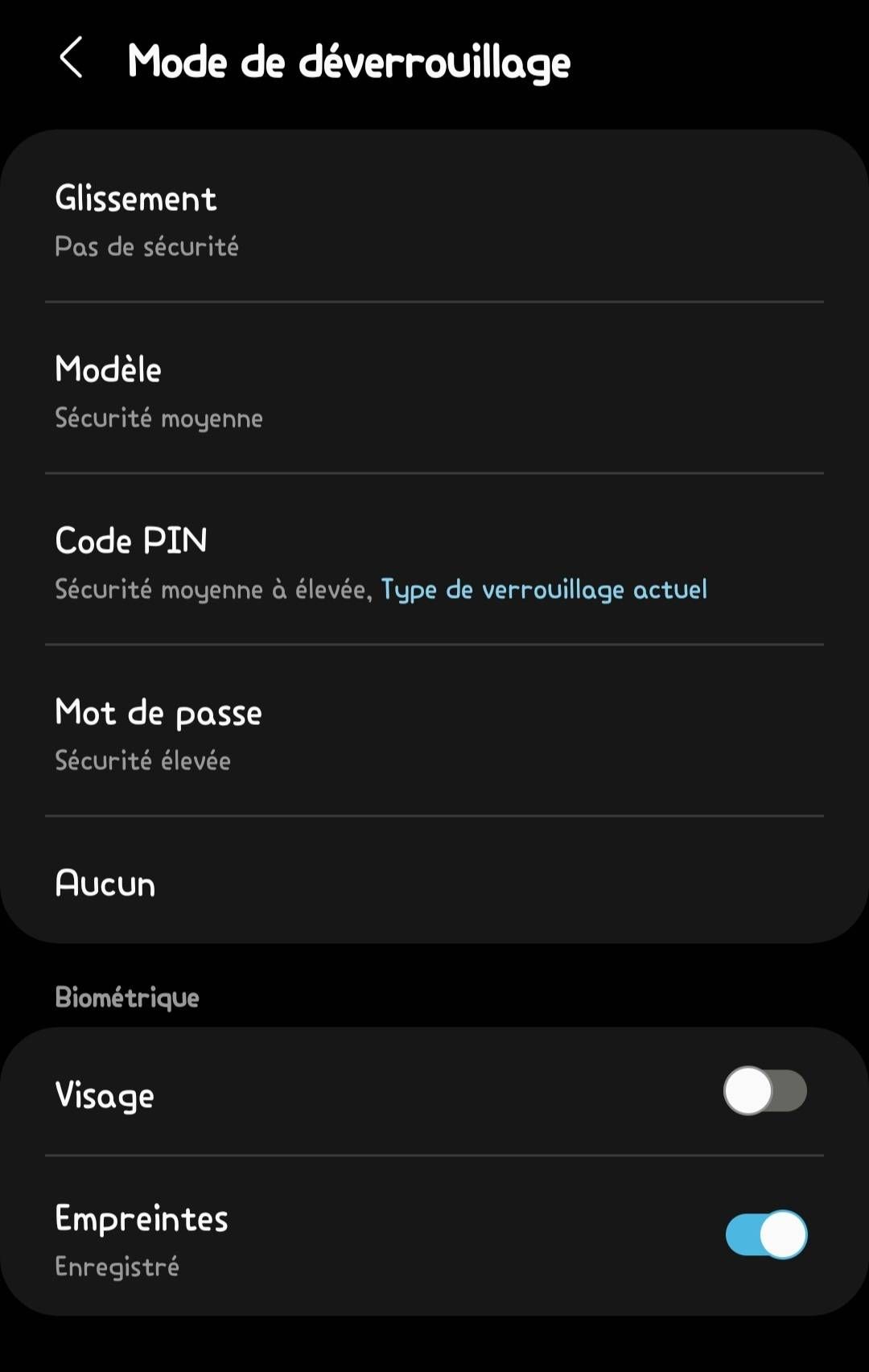 Résolu Code verrouillage s21 fe Samsung Community