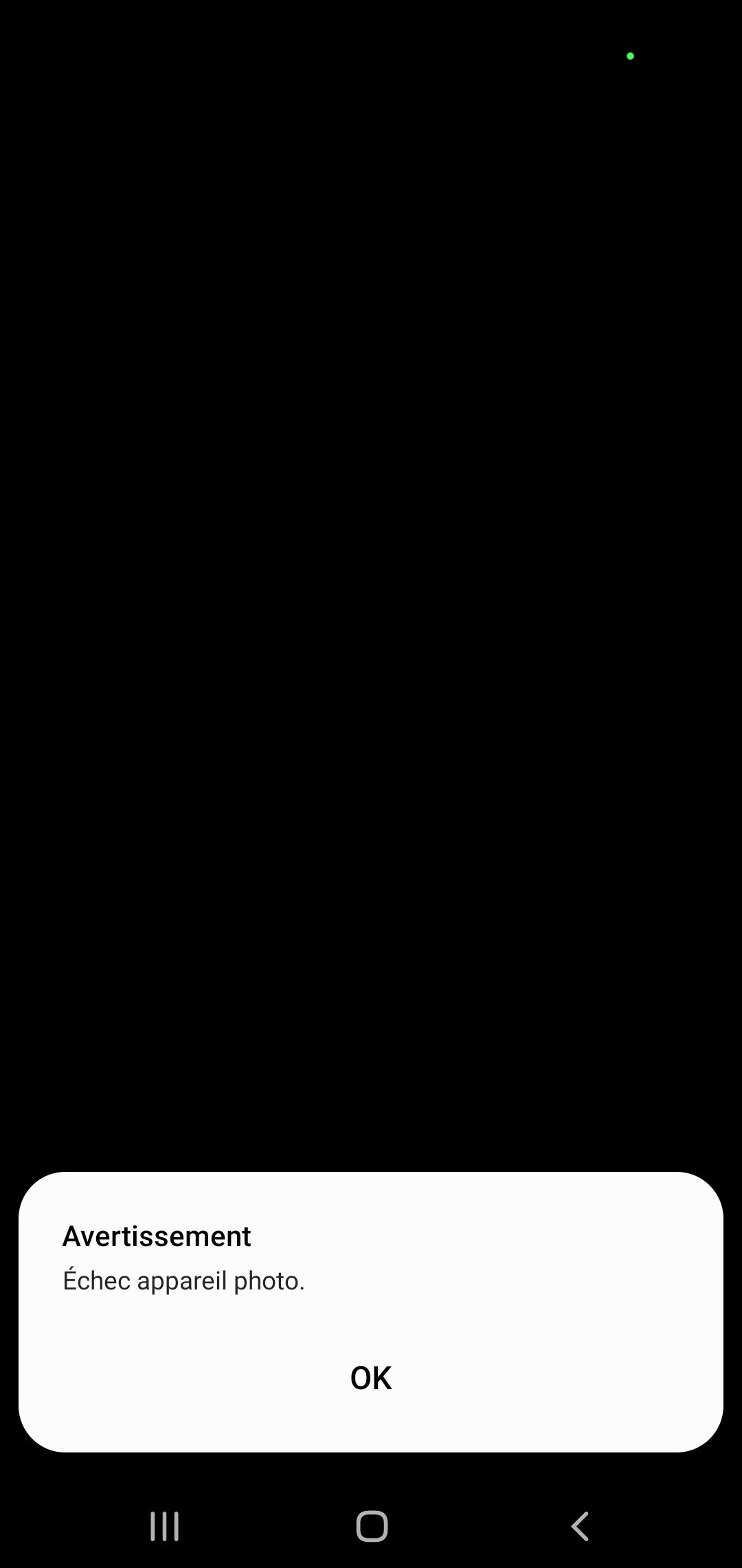 Echec appareil photo Page 2 Samsung Community