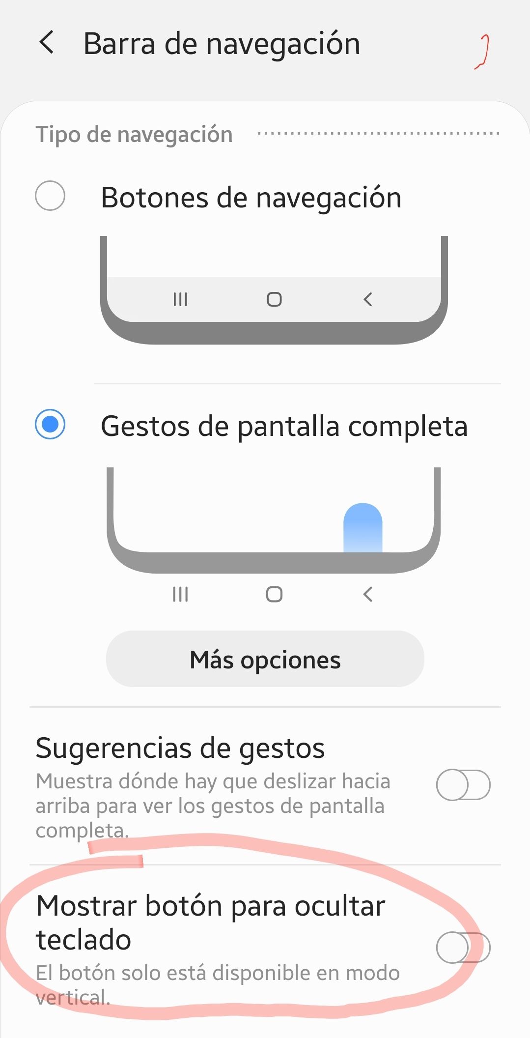 Solucionado: Problema Android 10 mostrar boton teclado no se quita -  Samsung Community