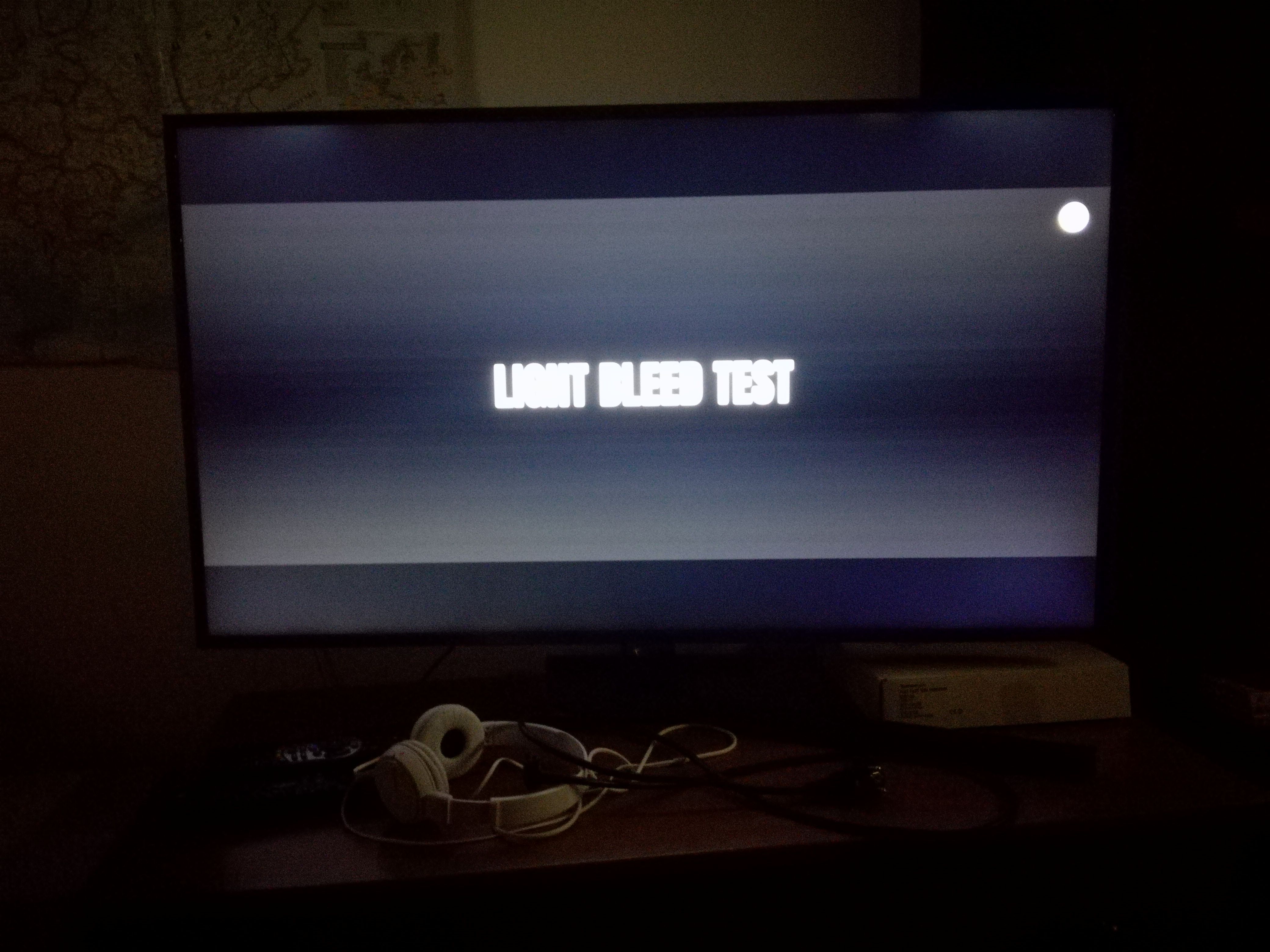 Problema na Imagem de TV NOVA Samsung Fugas de Luz (Backlight Bleed) ? -  Samsung Community