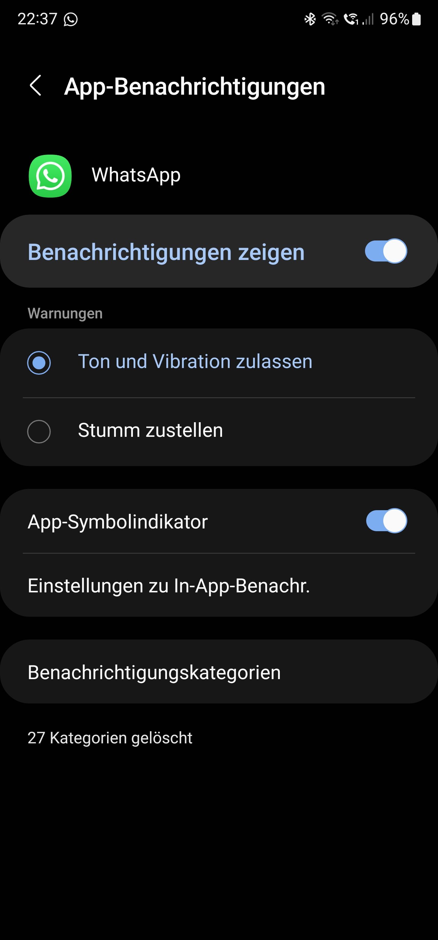 vibration whatsapp einstellen WhatsApp: Vibrationen verwalten main image 1