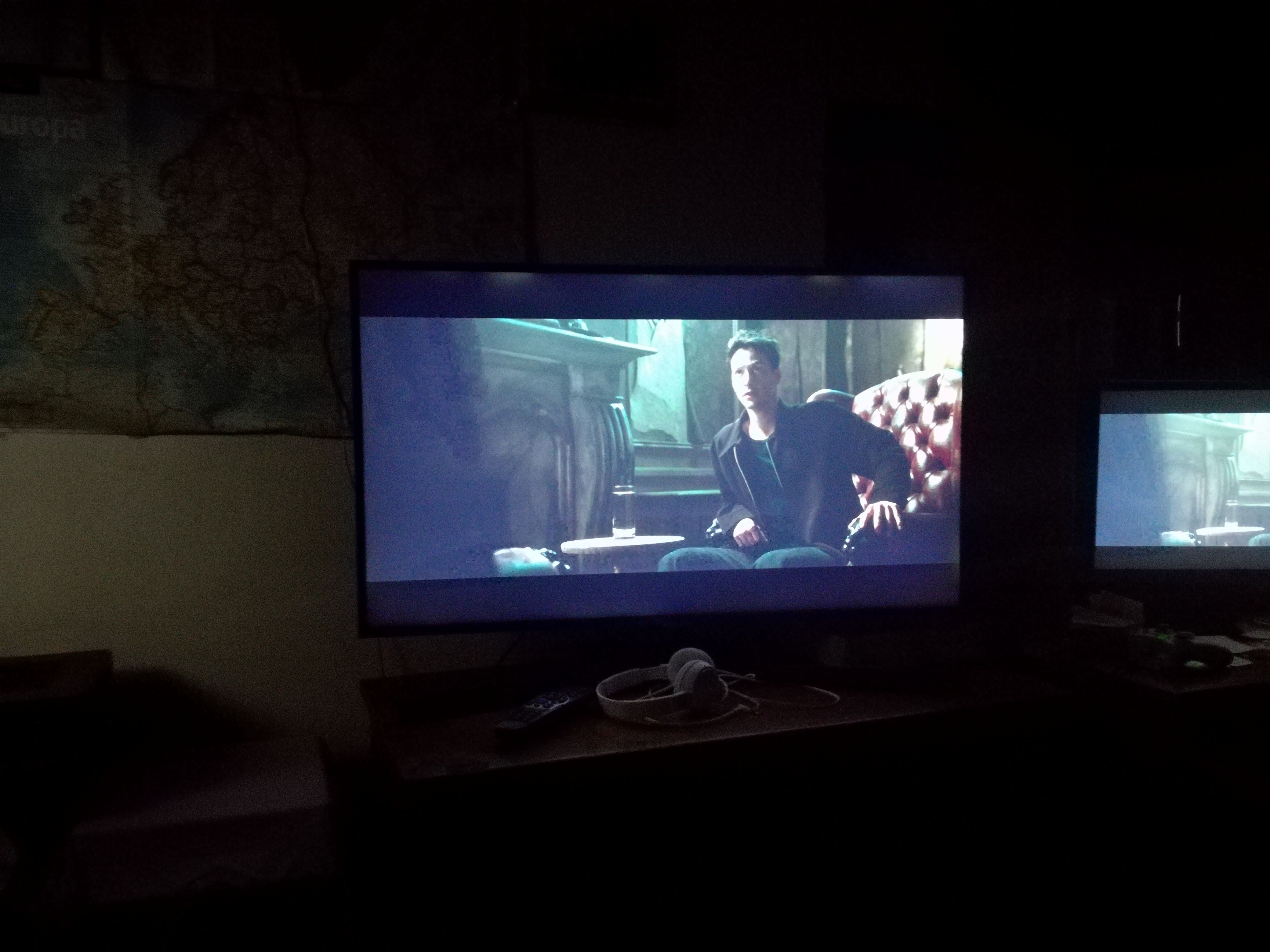 Problema na Imagem de TV NOVA Samsung Fugas de Luz (Backlight Bleed