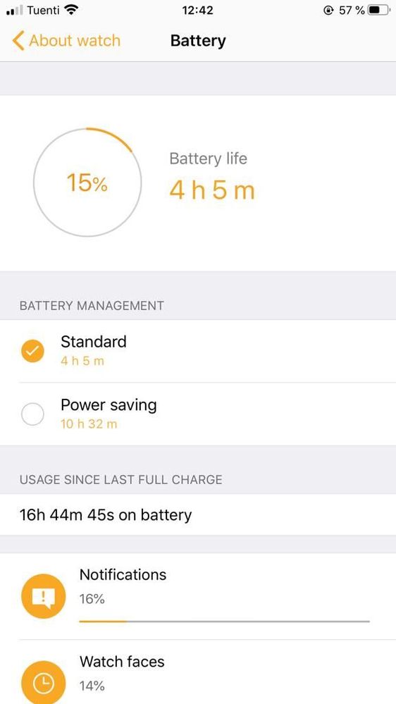 Solved: Watch Active insane battery drain after update - Samsung Community