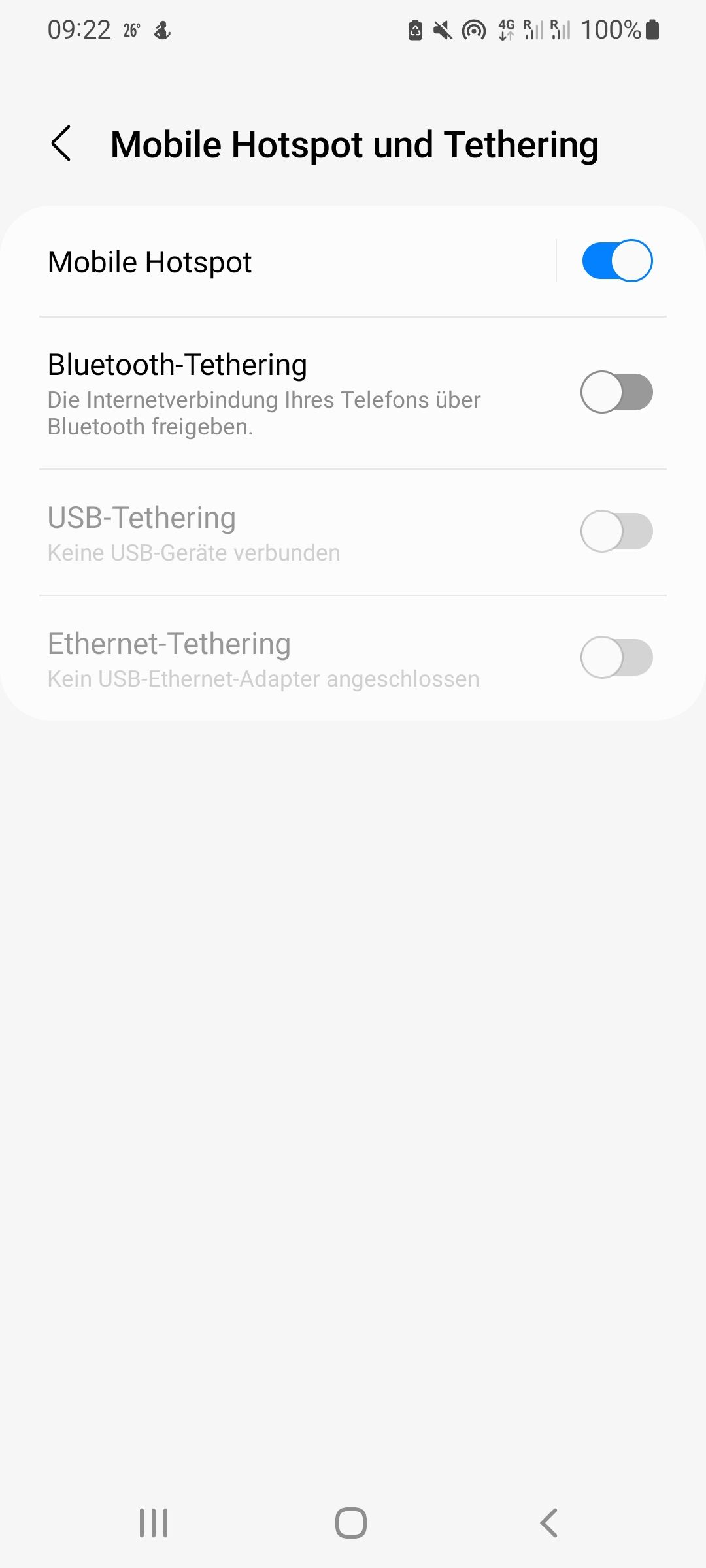 USB Tethering funktioniert nicht! - Samsung Community