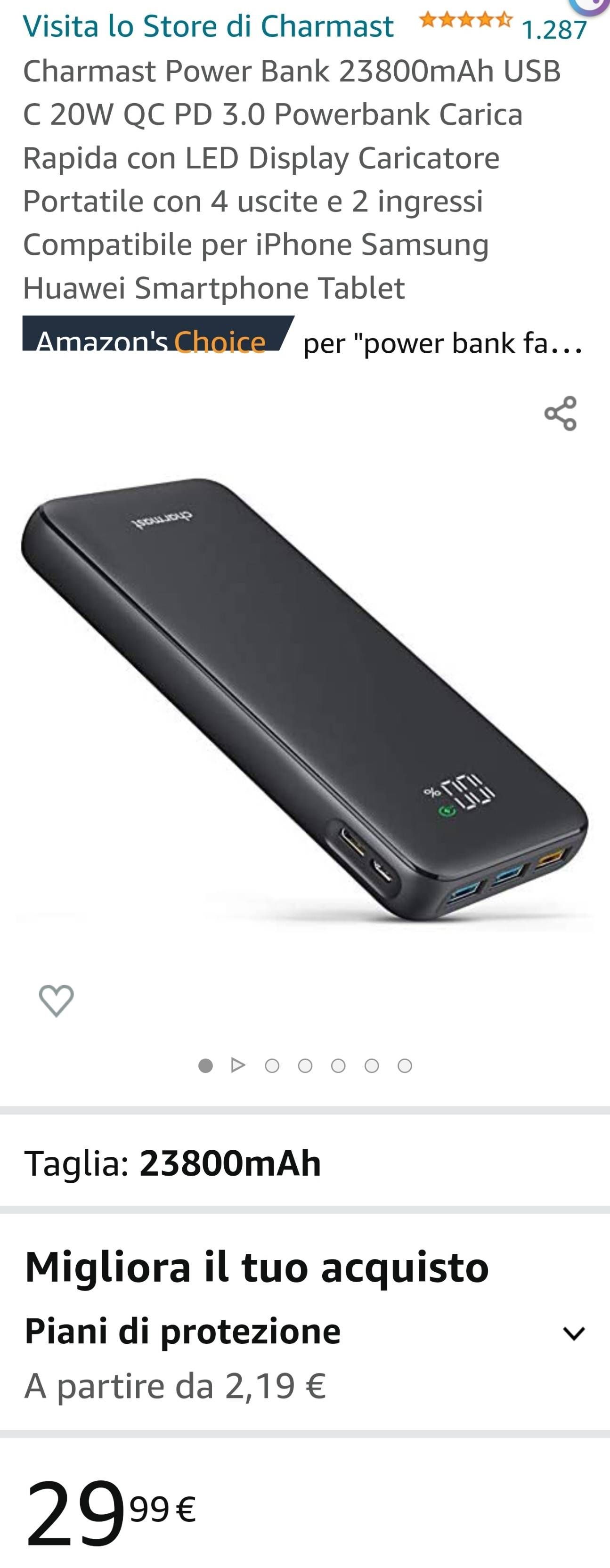 Carica batterie portatile - Samsung Community