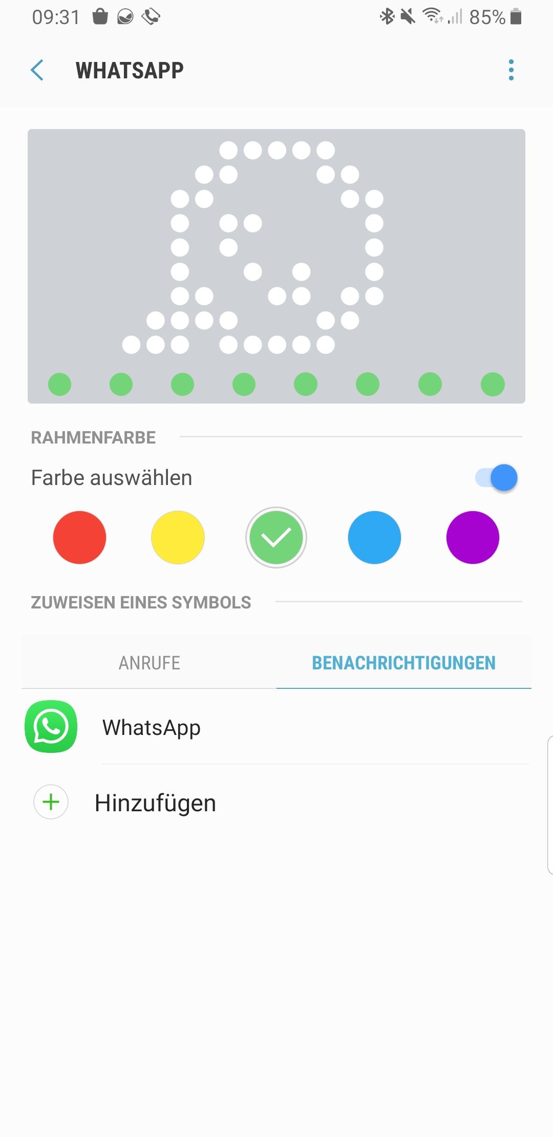 LED Cover Whats App Benachrichtigung - Samsung Community